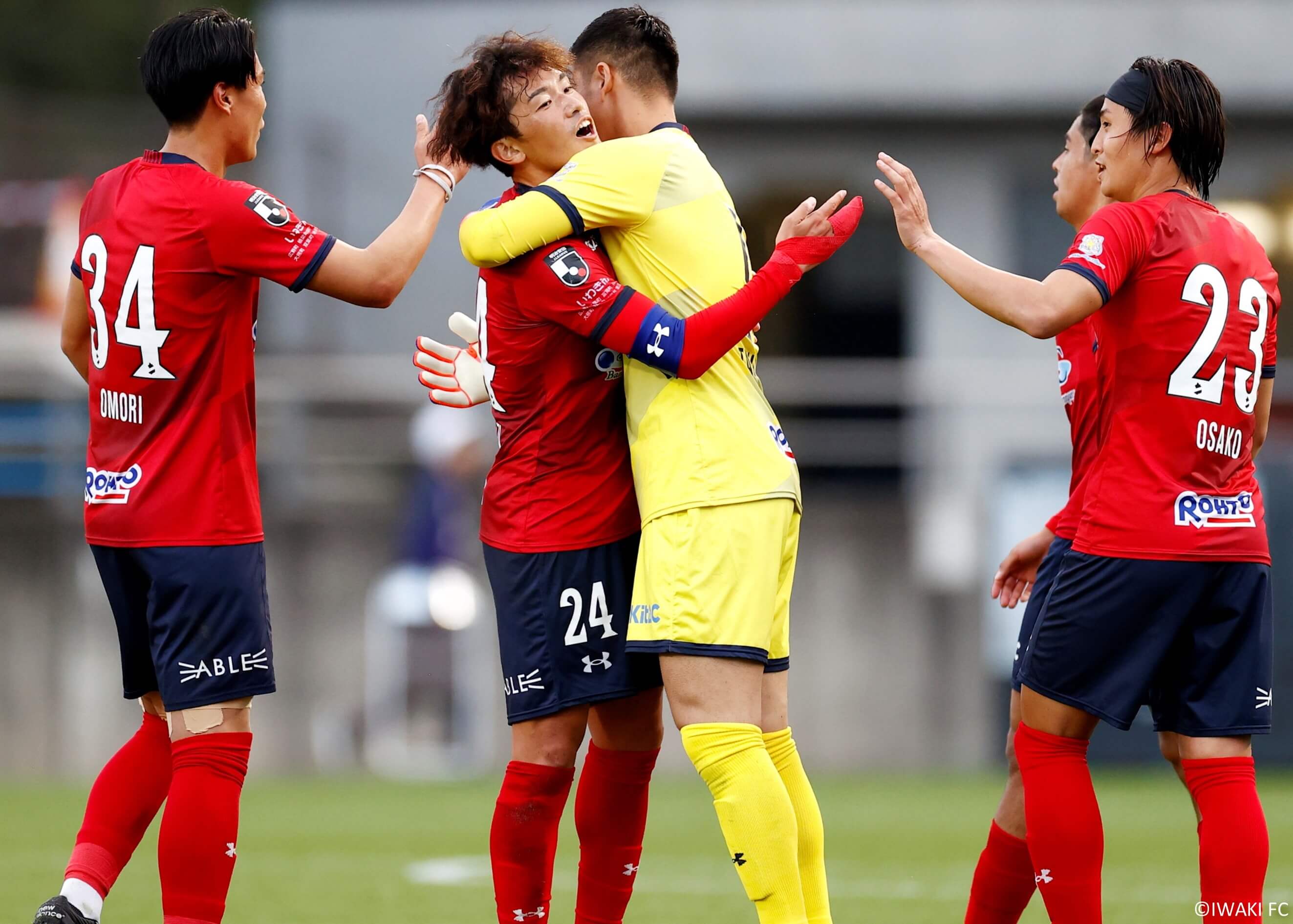 いわきFC 選手支給品 選手支給品 いわきFC トレーニングウェア