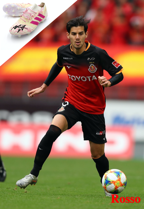 ネメシス19.3長谷川アーリアジャスールサイン入りスパイク(選手支給品) ネメシス19.3長谷川アーリアジャスールサイン入りスパイク(選手