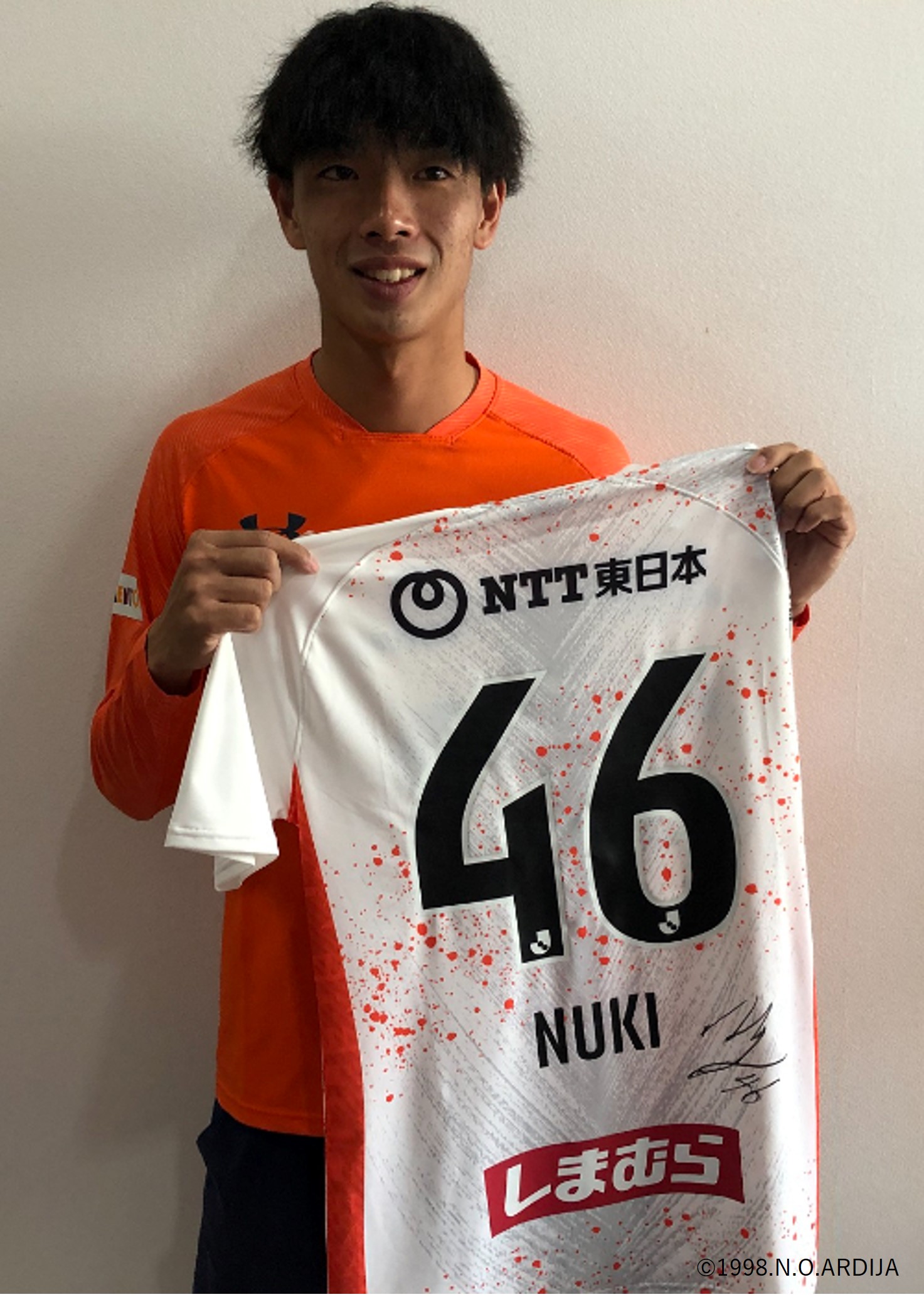 2022年大宮アルディージャ ホームユニフォーム 選手サイン入り