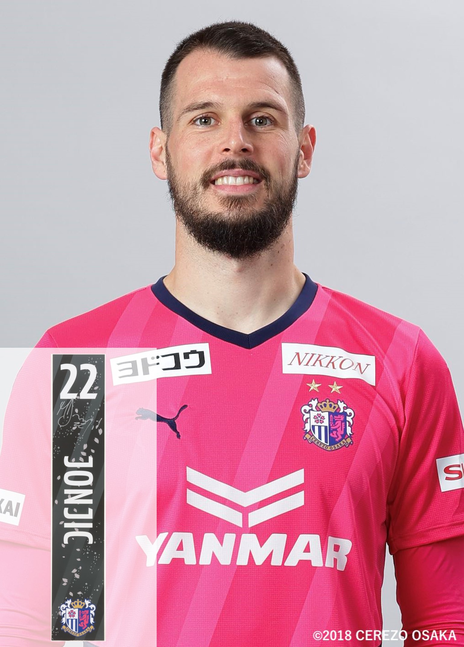 2018 Jリーグ セレッソ大阪 TE チャウワット 直筆サインカード 2018 Jリーグ セレッソ大阪 TE チャウワット 直筆サインカード