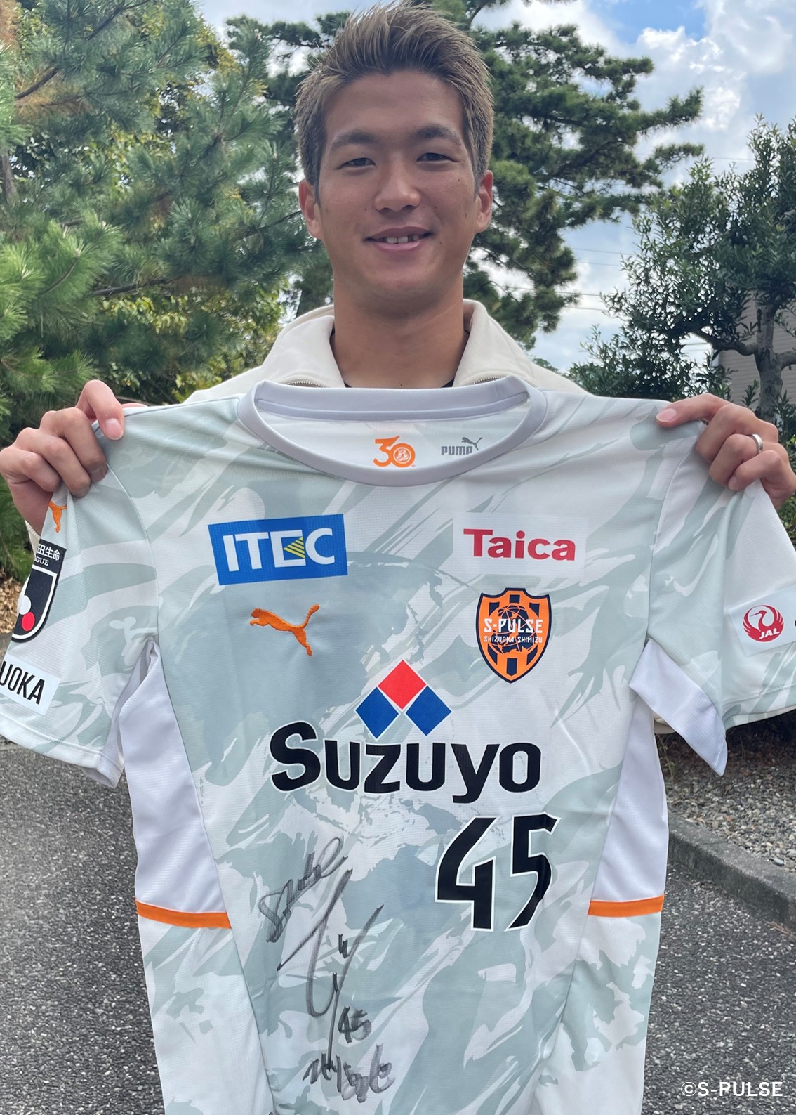 清水エスパルス プレイヤーズTシャツ 33 乾貴士 清水エスパルス 2025