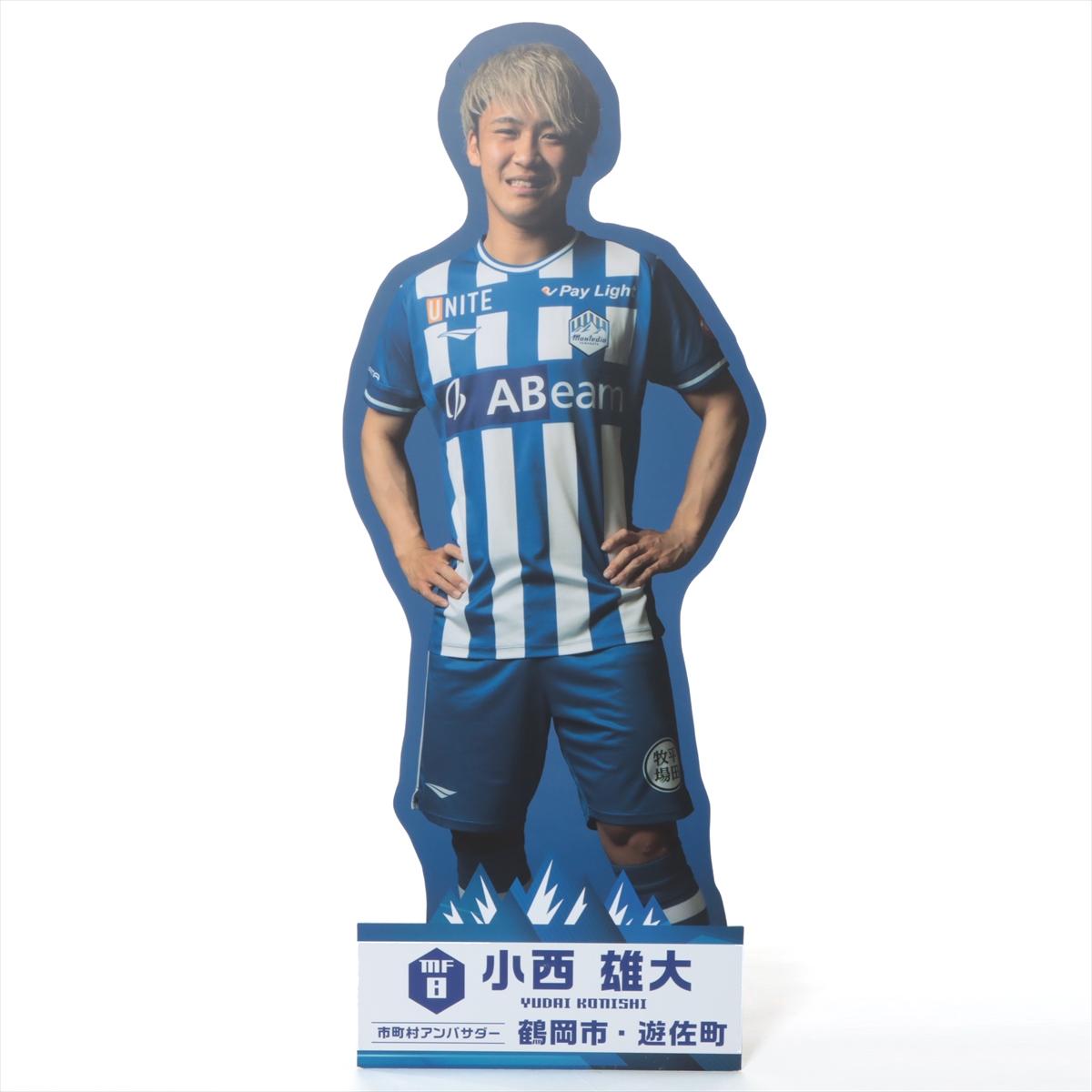 支給品 2022 モンテディオ山形 小西雄大 ユニフォーム 支給品 モンテディオ山形 2022 小西雄大 ユニフォーム 実使用