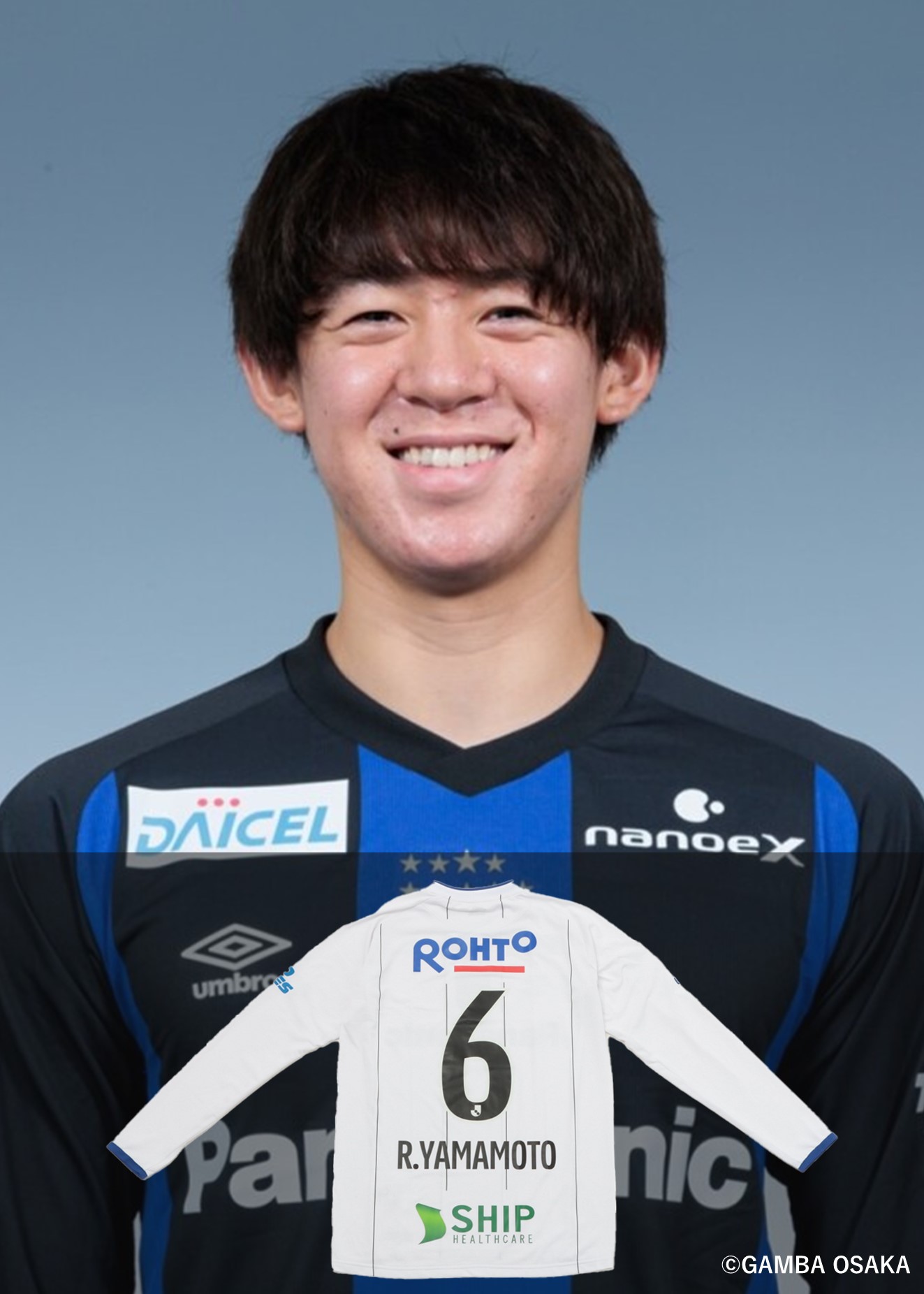 ガンバ大阪　2022 選手用　支給品ユニフォーム　パトリック　18 6/22（日）明治安田J1第21節 FC東京戦 2025ユニフォーム販売情報