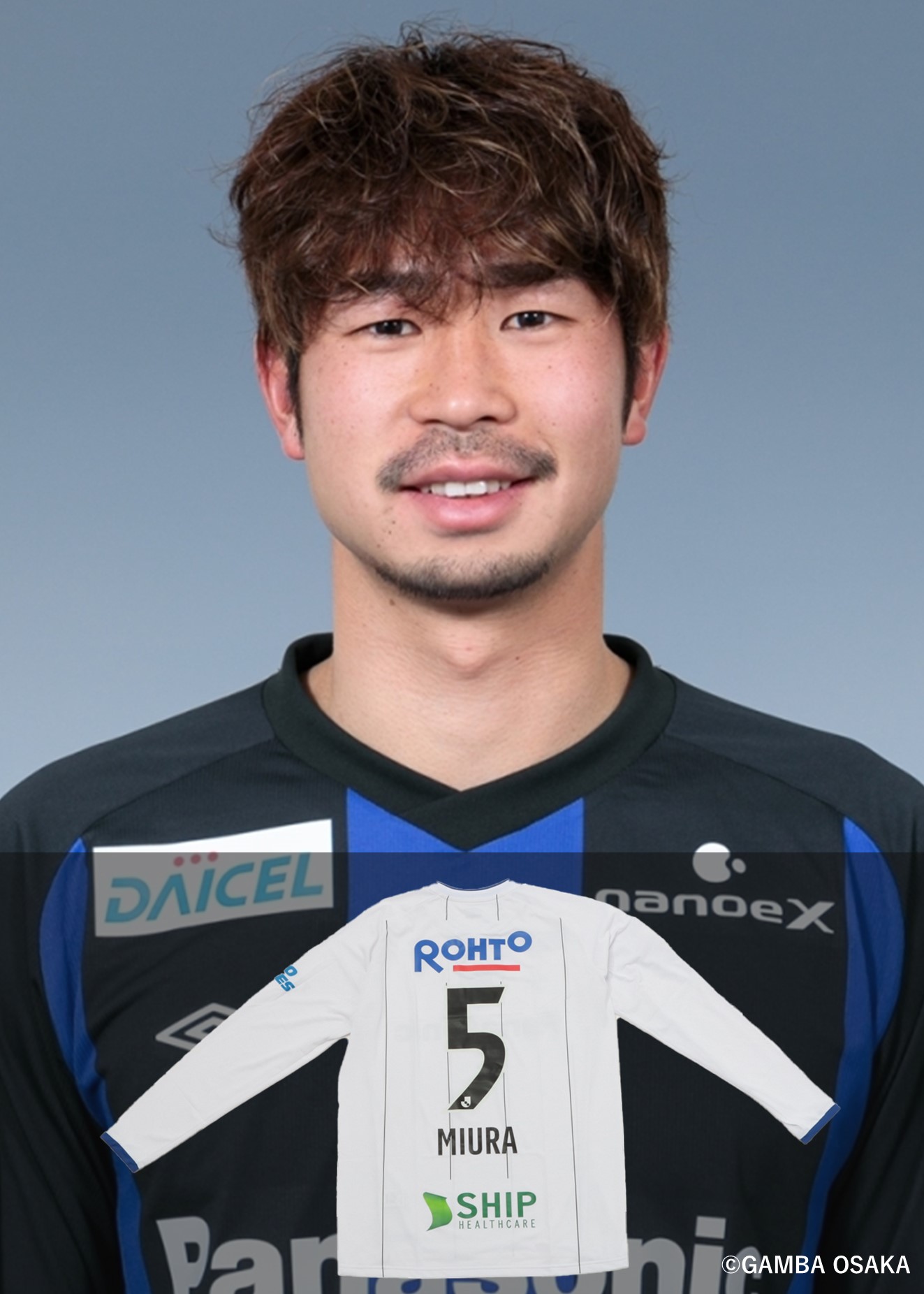 ガンバ大阪 umbro オーセンティック ユニフォーム 中村仁郎 2022年 m32493995850_1.jpg?1717757623