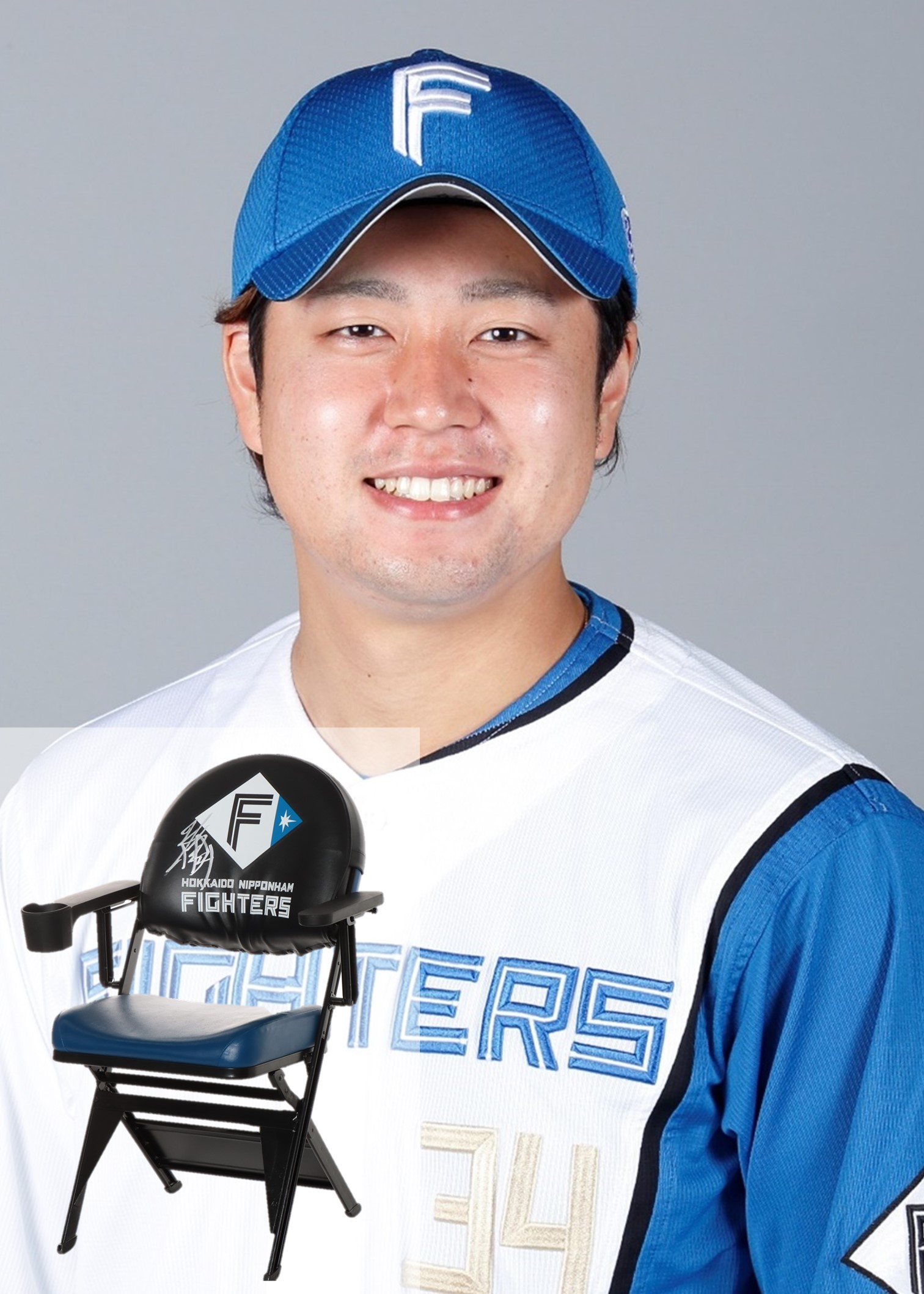 再値下げ】日本ハムファイターズ時代/鵜久森（うぐもり）淳志選手直筆