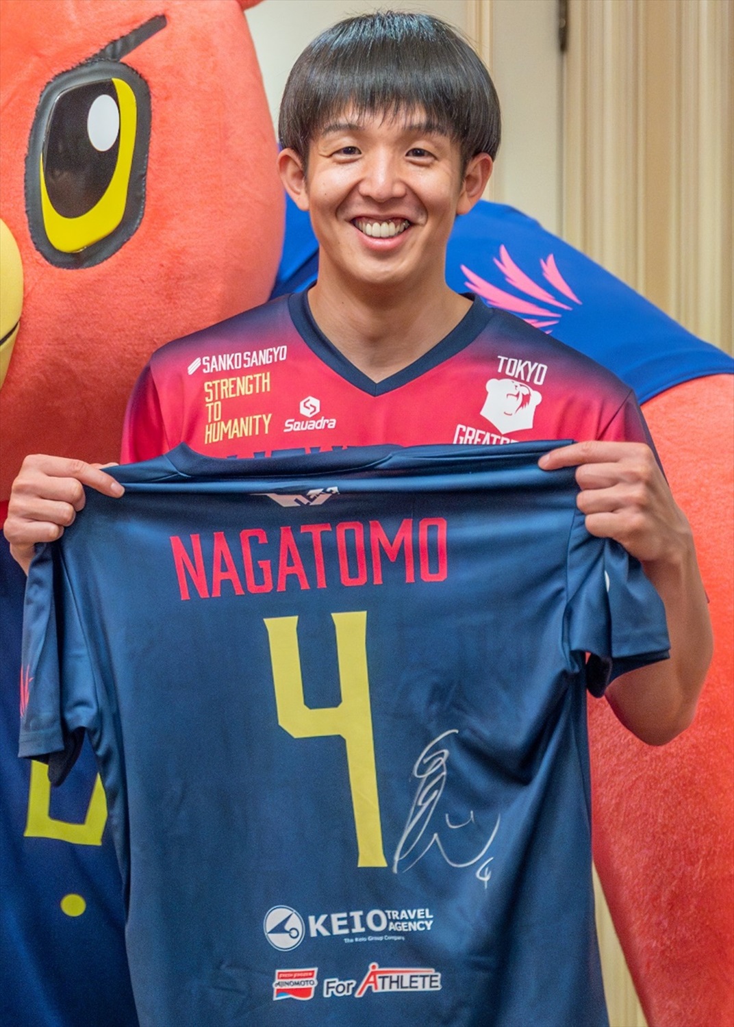 東京グレートベアーズ　亀山拓巳　オーセンティックユニフォーム 東京グレートベアーズ】笠利真吾選手・亀山拓巳選手 ジャパン