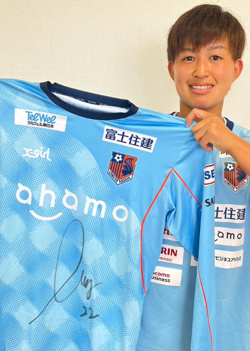 大宮アルディージャVENTUS 有吉佐織　実使用長袖ユニフォーム 大宮アルディージャVENTUS 有吉佐織 実使用長袖ユニフォーム