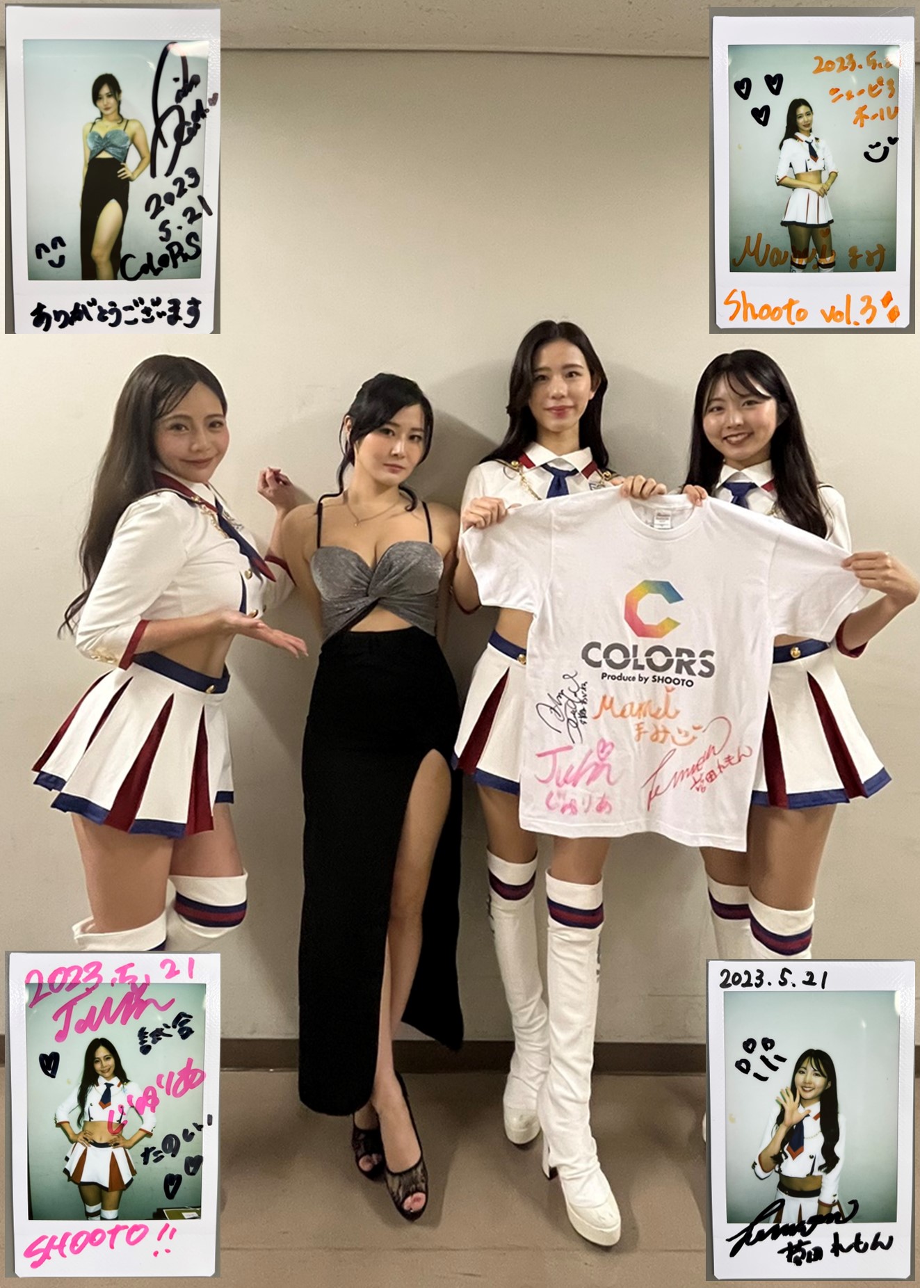 ESP学園presents COLORS2012 サイン入りチャリティーTシャツ HATTRICK(ハットトリック)-選手の想いをファンへ届ける公式