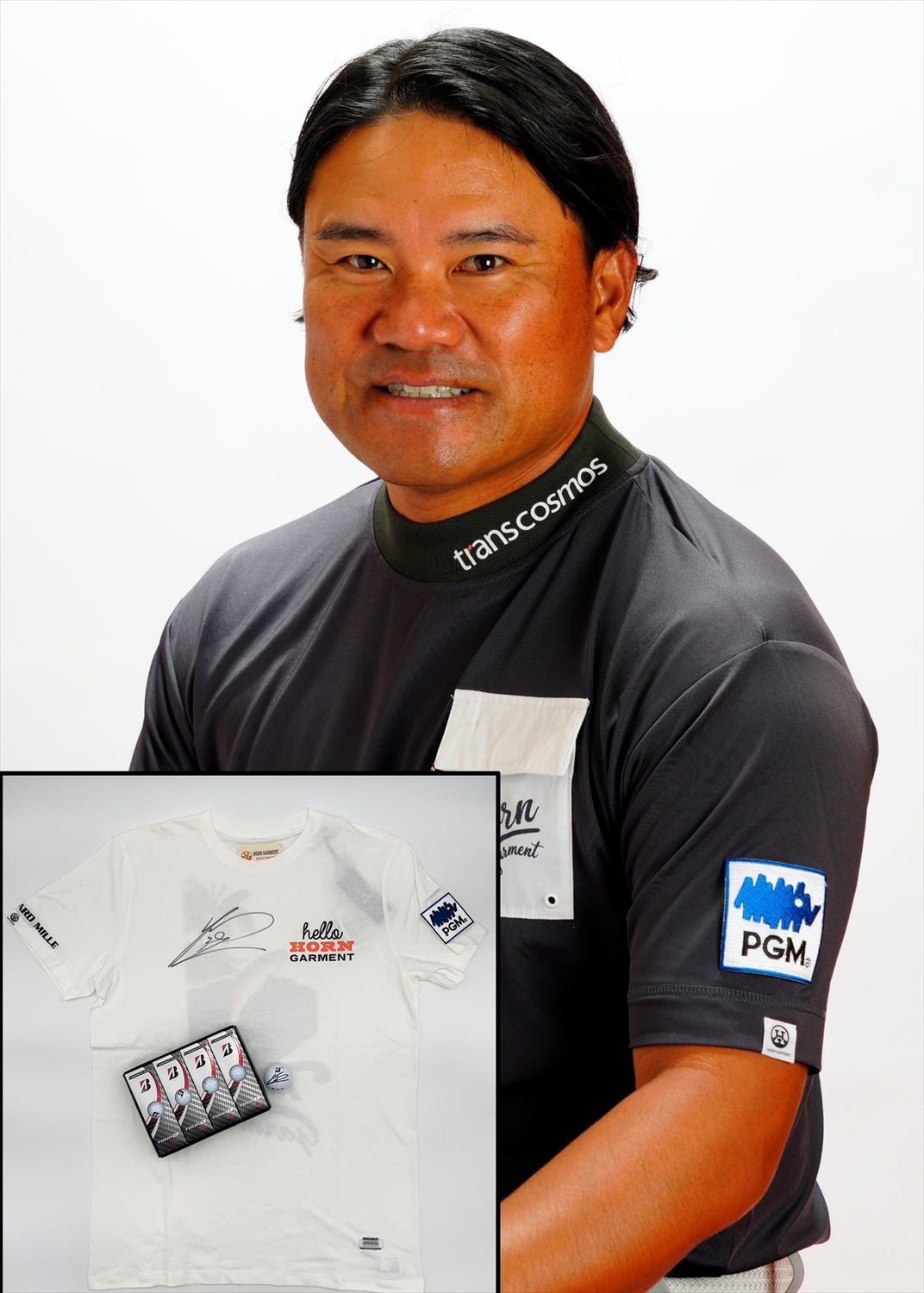 希少】DUNLOP PHOENIX TOURNAMENT 宮里優作サイン入り 希少】DUNLOP