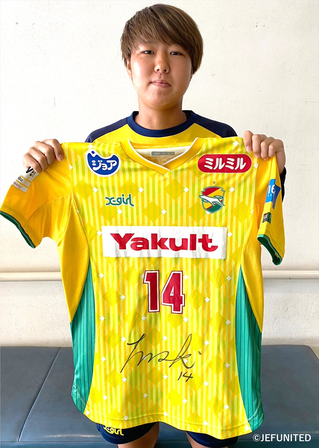 新品未使用】ジェフユナイテッド市原•千葉 サイン入りユニフォーム サッカー・フットサル