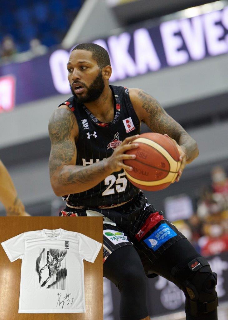 大阪エヴェッサ　Tシャツ　サイン HATTRICK（ハットトリック）-選手の想いをファンへ届ける公式
