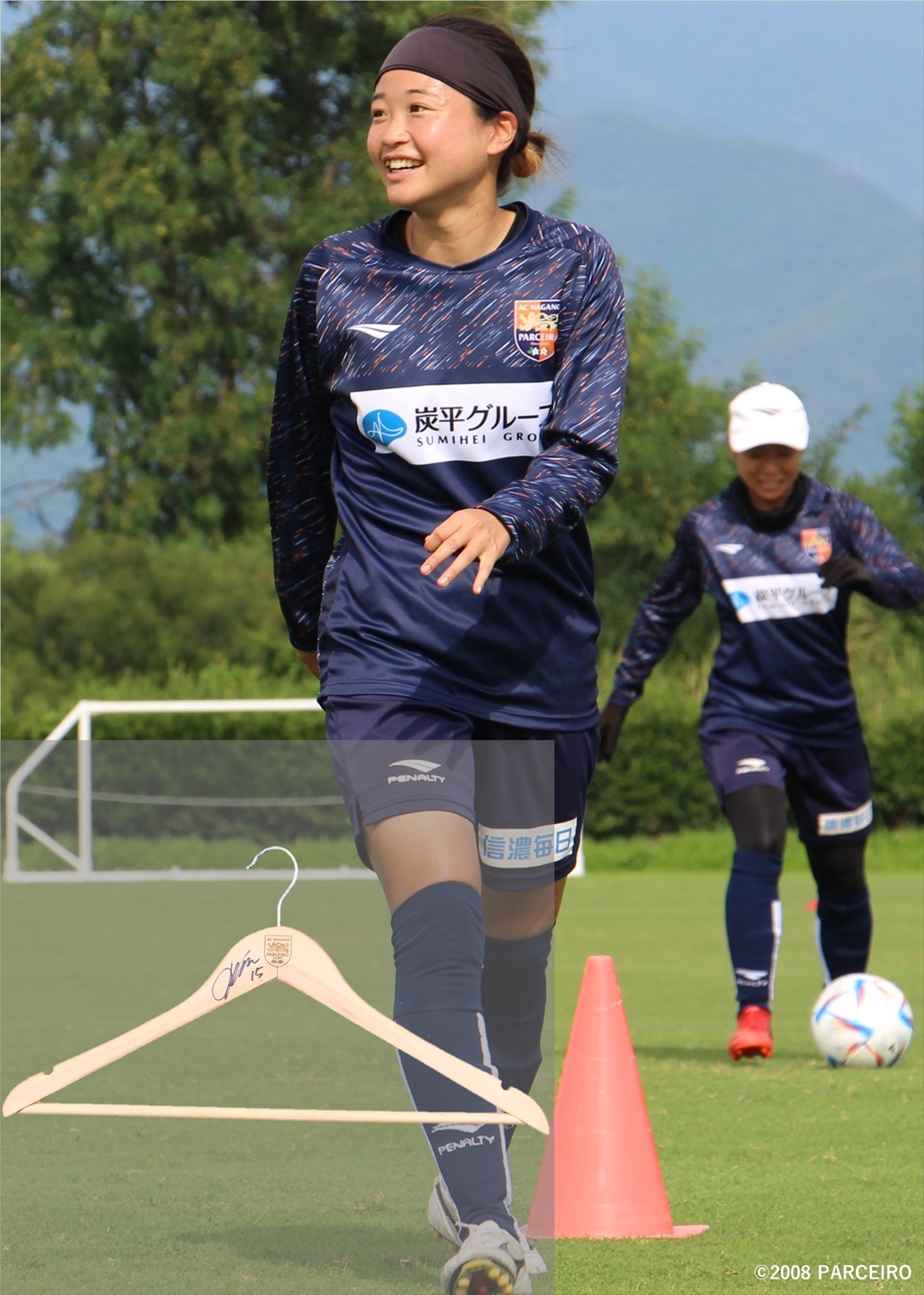 長野パルセイロ・レディース 奥津 礼菜 #2 ユニフォーム 23/24 ホーム 長野パルセイロ・レディース 奥津 礼菜 #2 ユニフォーム 23/24