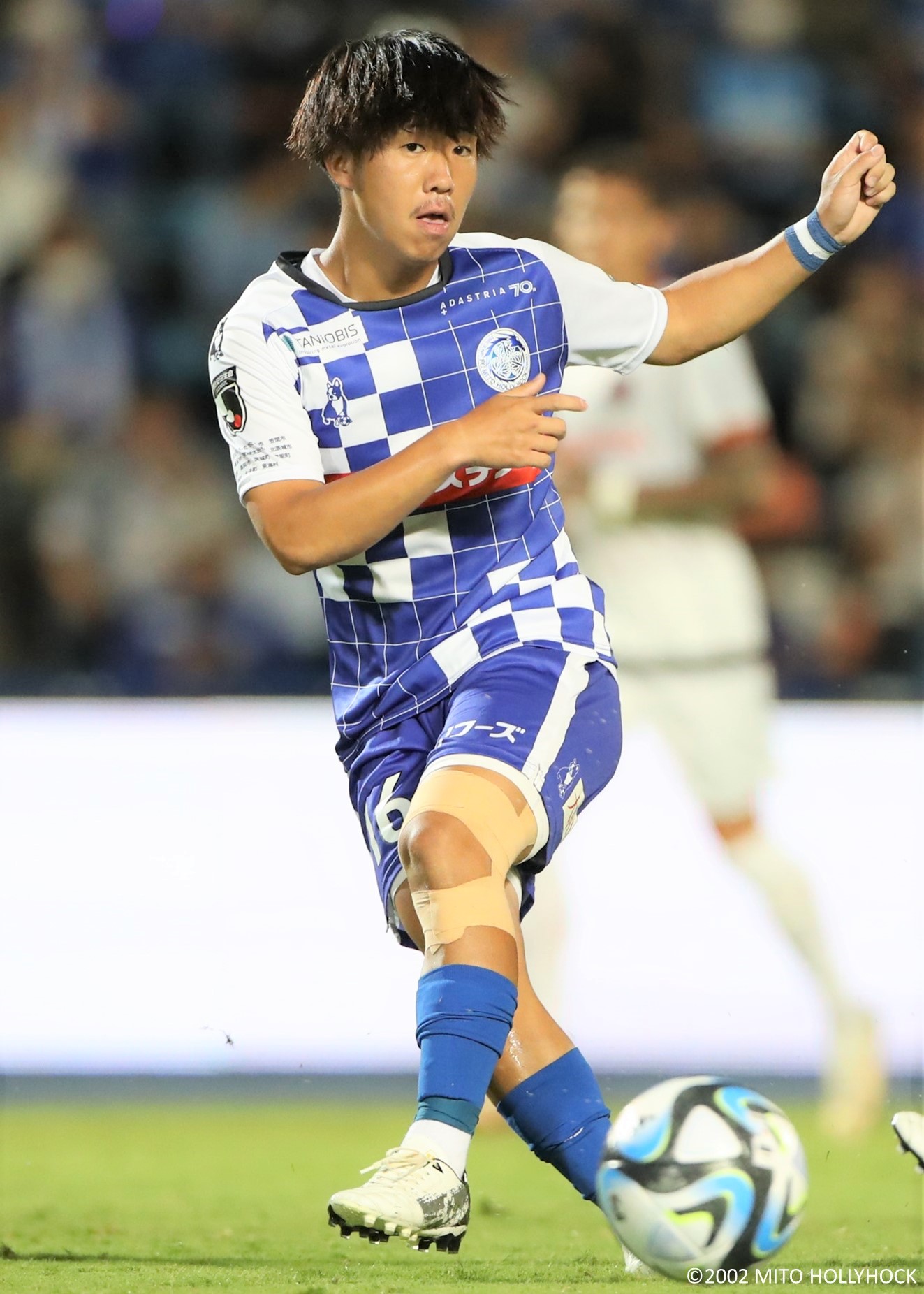 永長鷹虎 水戸ホーリーホック 実使用直筆サイン入りユニフォーム