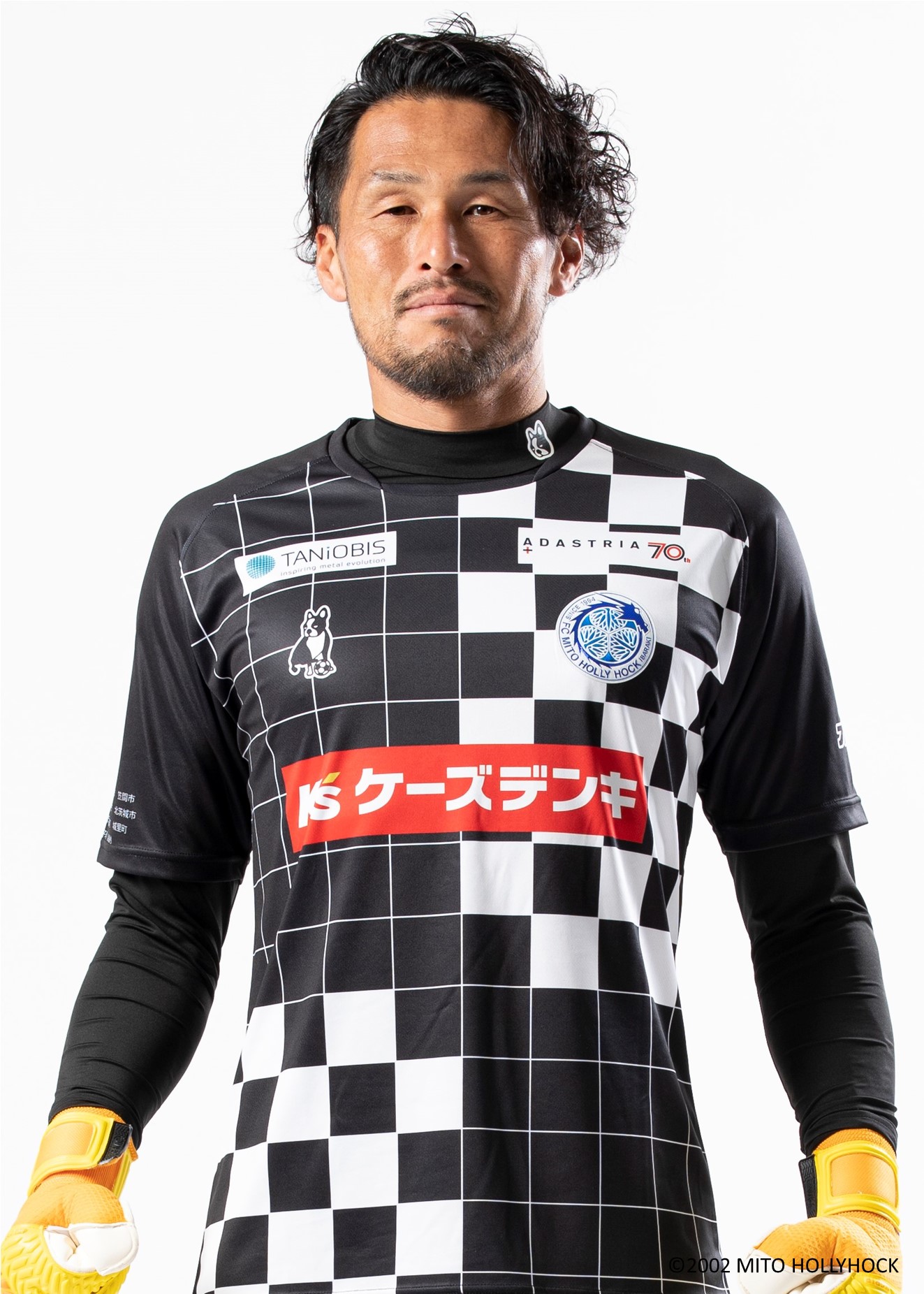 水戸ホーリーホック  本間幸司選手　実使用ユニフォーム 🎂Happy Birthday KOJI🎂 本日は…背番号1 #本間幸司 選手の47歳