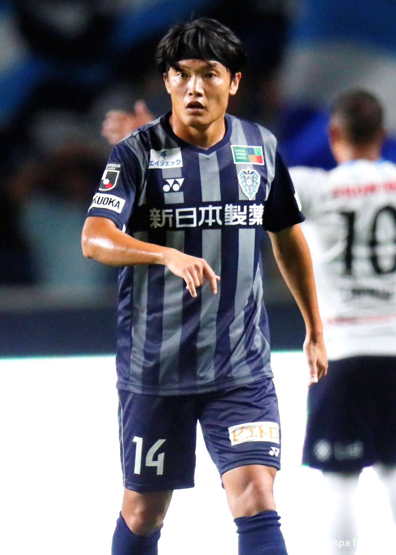 アビスパ福岡 GK選手実使用 プラクティスシャツ長袖 フルスポンサー