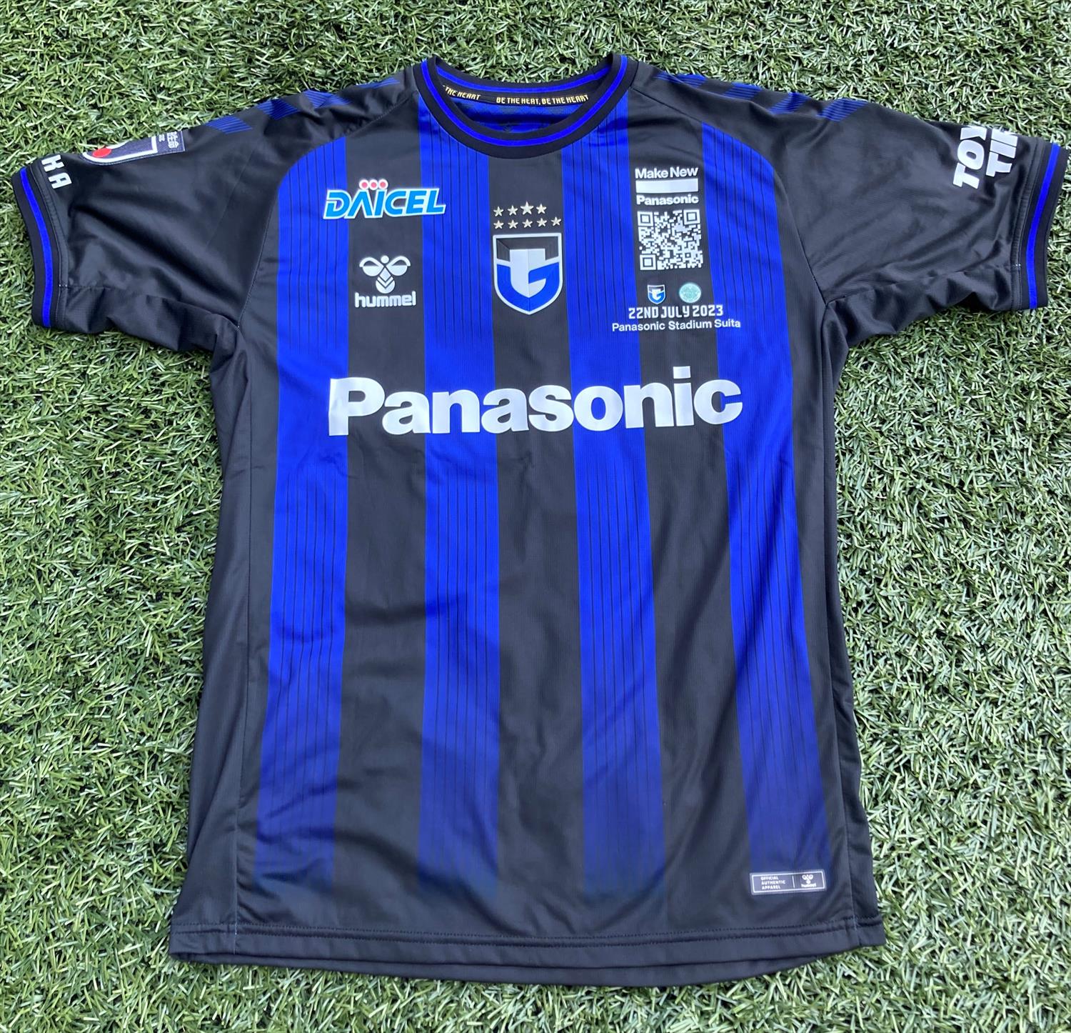ガンバ大阪半田陸 hummel バック 3 半田陸 サイン入り 鑑定書付き HATTRICK（ハットトリック）-選手の想いをファンへ届ける公式