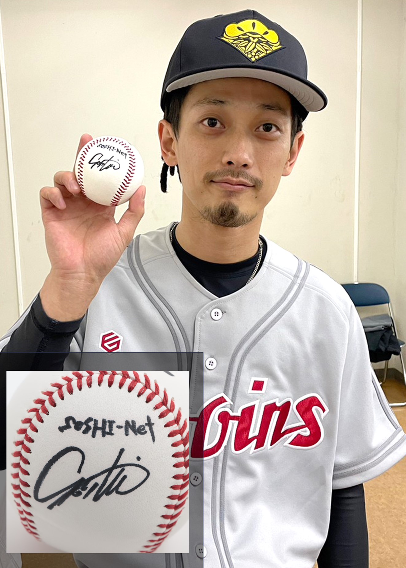 本日限定額ハット　レーナドプランク　サイン入り 本日限定額ハットレーナドプランクサイン入り