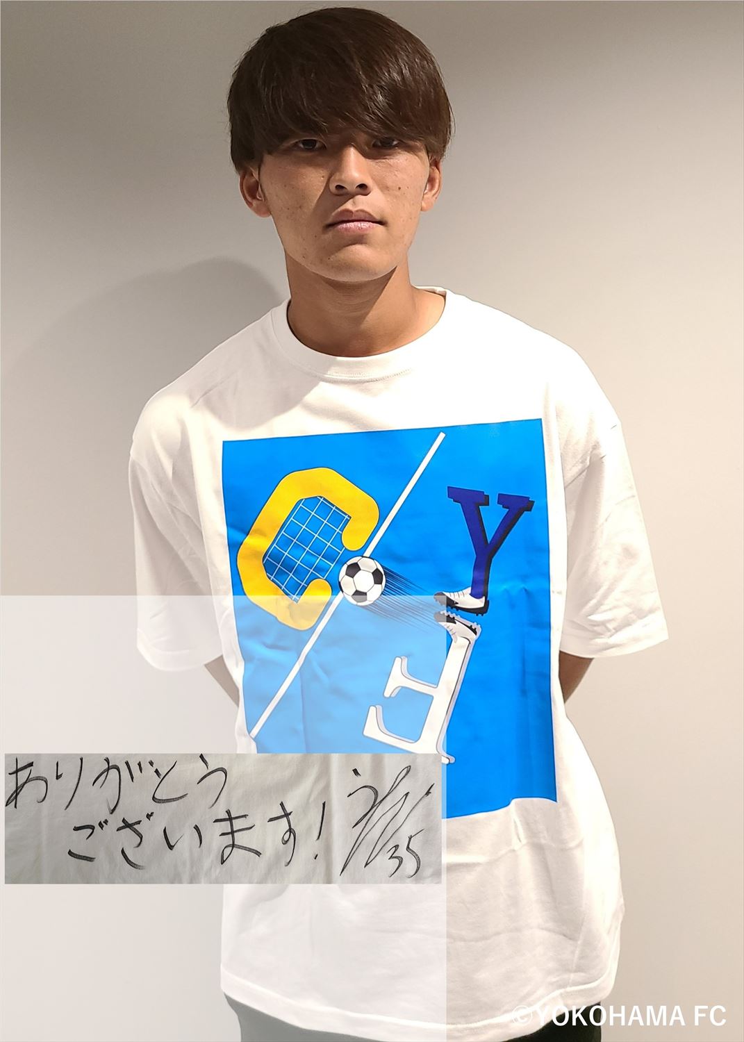 横浜FC⭐︎サイン入りTシャツ HATTRICK（ハットトリック）-選手の想いをファンへ届ける公式