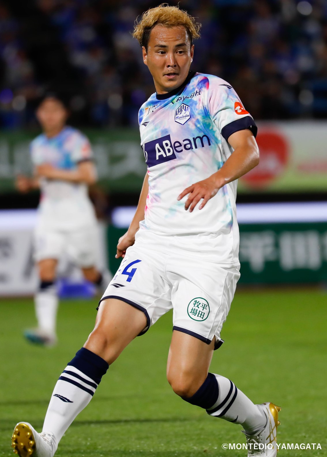 モンテディオ山形　2023ナツユニ　イサカゼイン モンテディオ山形 2023ナツユニ オーセンティックユニフォーム