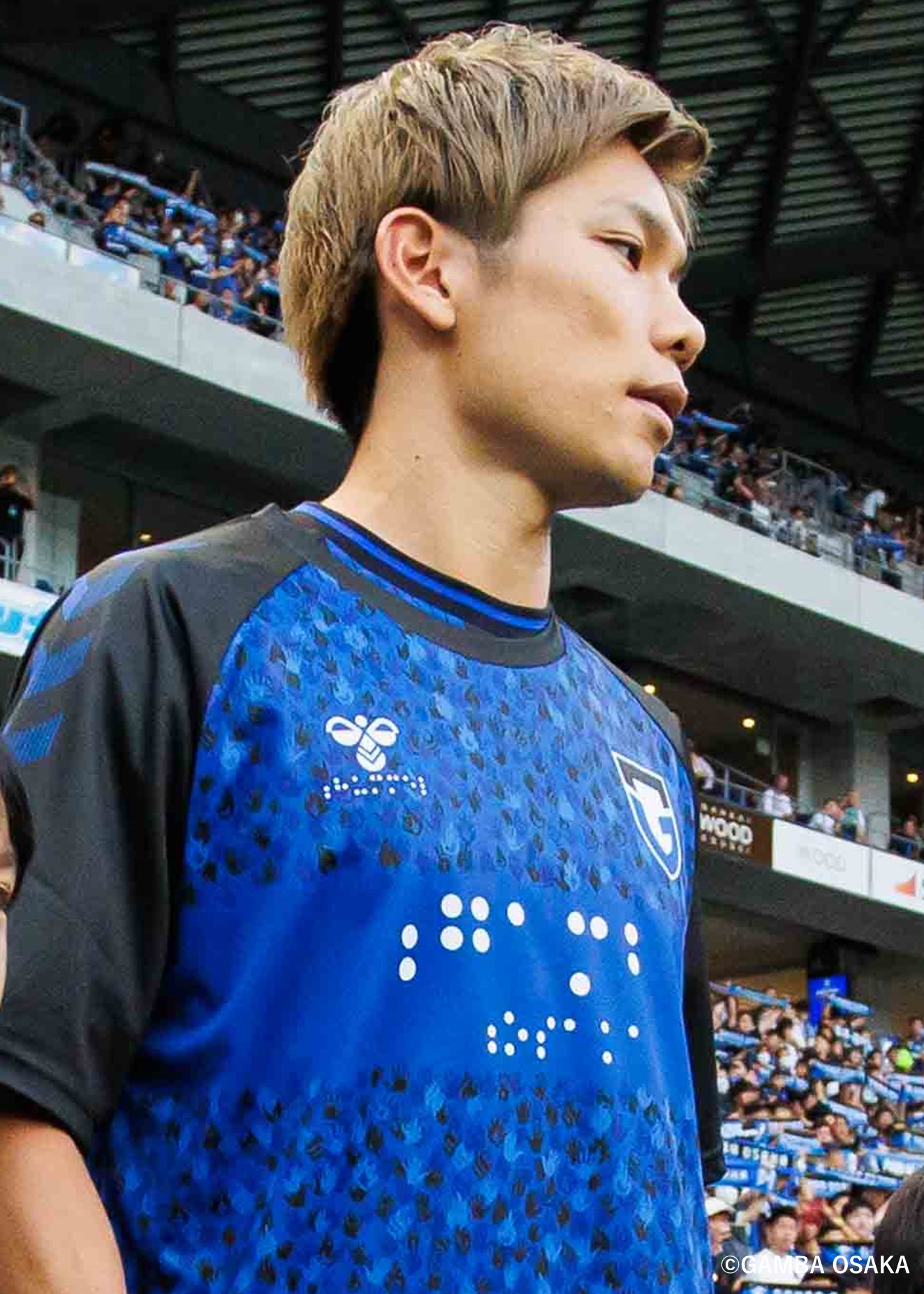 ガンバ大阪　ダワン　実使用　点字シャツ HATTRICK（ハットトリック）-選手の想いをファンへ届ける公式