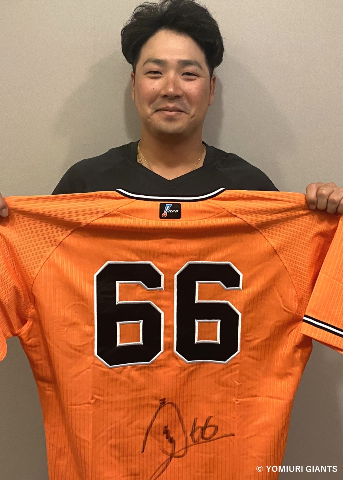 2021 巨人 香月一也 橙魂ユニフォーム XOサイズ HATTRICK（ハット
