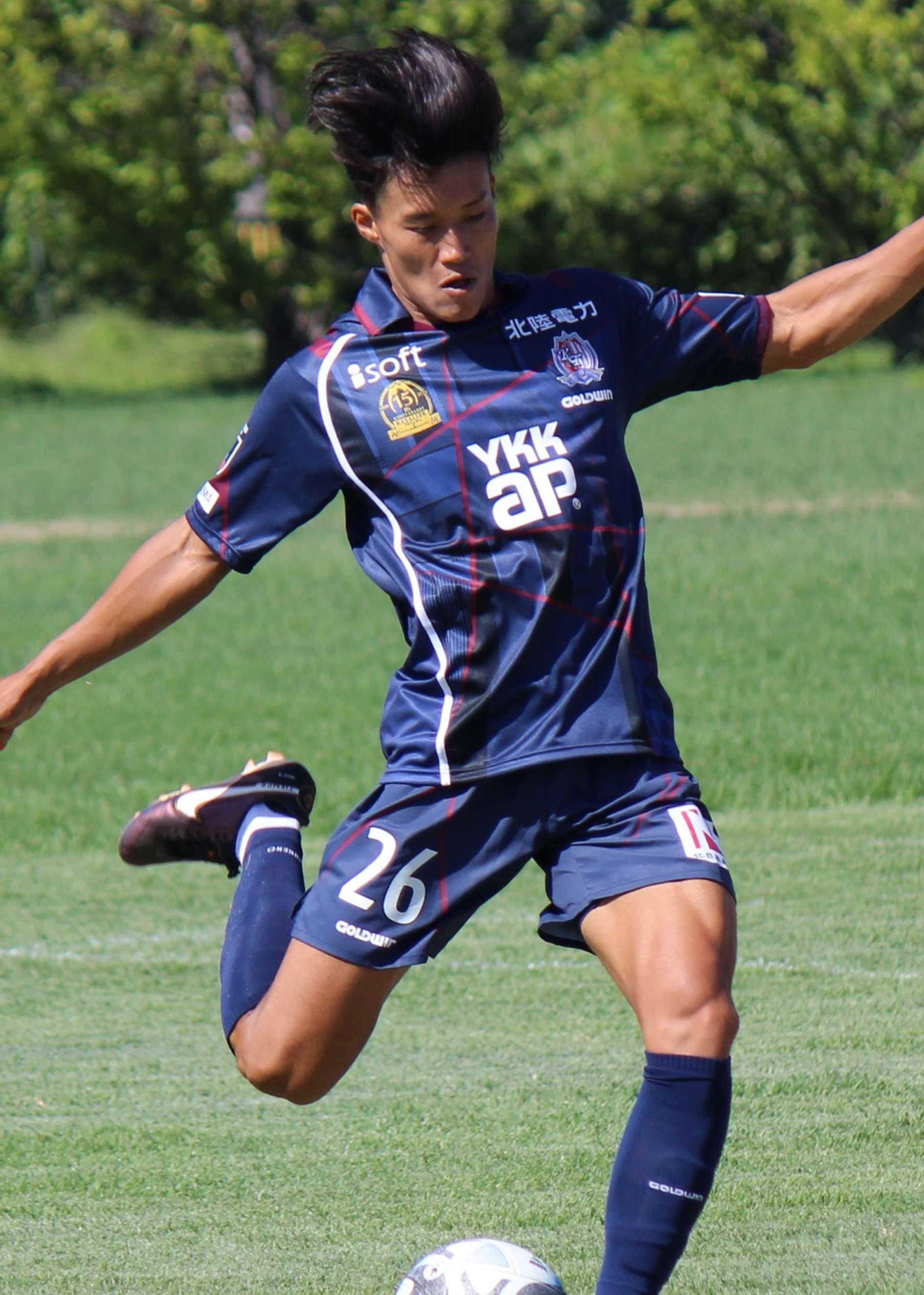 富山第一　ユニフォーム上下 Yahoo!オークション - 美品 富山第一高校サッカー部支給品