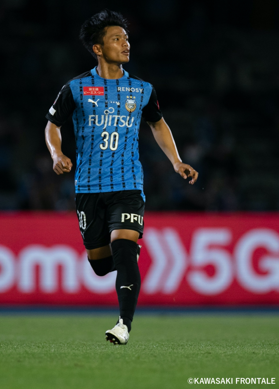 旗手怜央　実使用直筆サイン入りユニフォーム サッカー日本代表ユニフォーム 旗手怜央直筆サイン入り