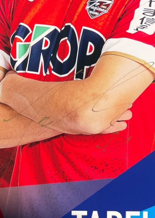 ファジアーノ岡山 14 番　田部井選手　サイン入りセット ファジアーノ岡山 ♯14 田部井涼選手トレーディングカード 直筆