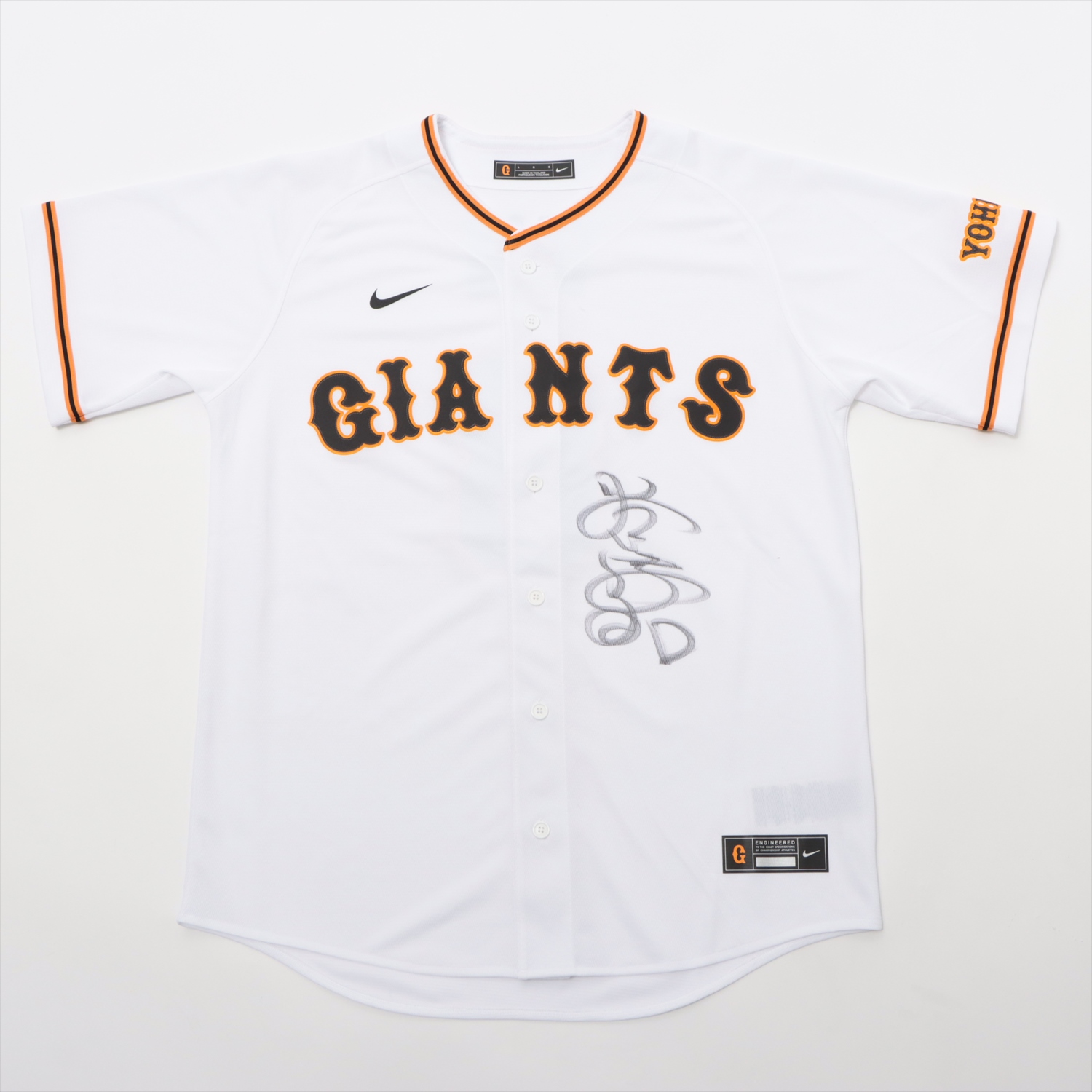 読売ジャイアンツ　谷佳知　ユニフォーム　Oサイズ　未使用 読売ジャイアンツ 谷佳知 ユニフォーム Oサイズ 未使用 2025年