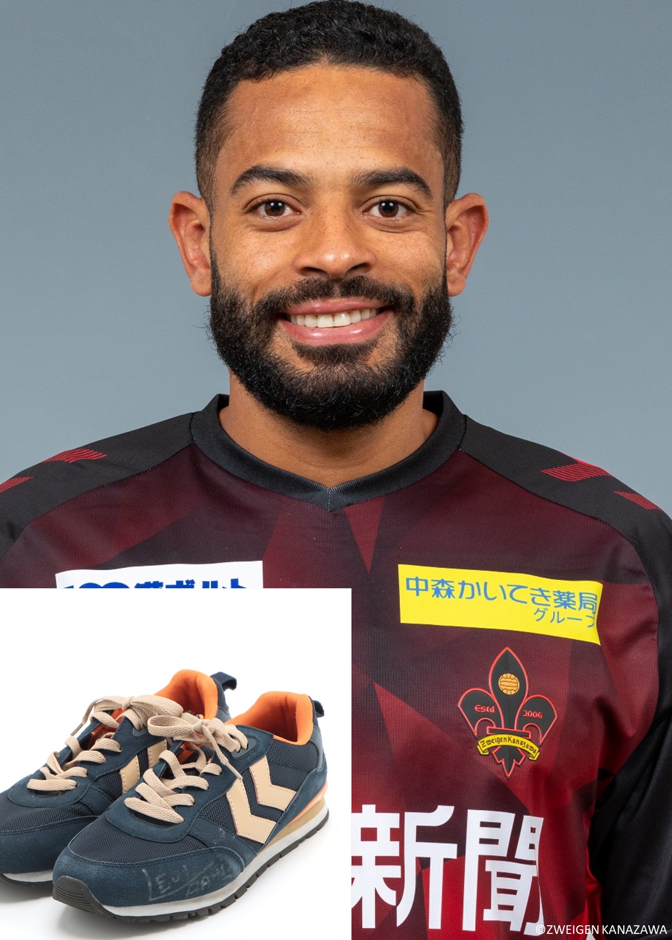 ツエーゲン金沢　ユニホーム　2023シーズン　サイン入り　Ｌ　孫大河　35 HATTRICK（ハットトリック）-選手の想いをファンへ届ける公式