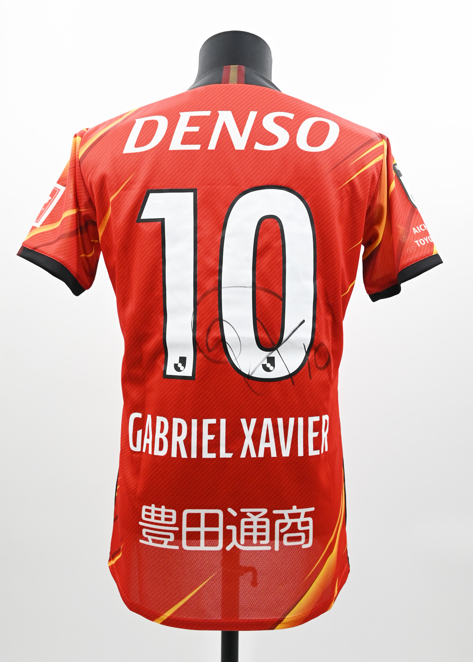 2019 Jリーグ直筆サインカード名古屋グランパスガブリエルシャビエル