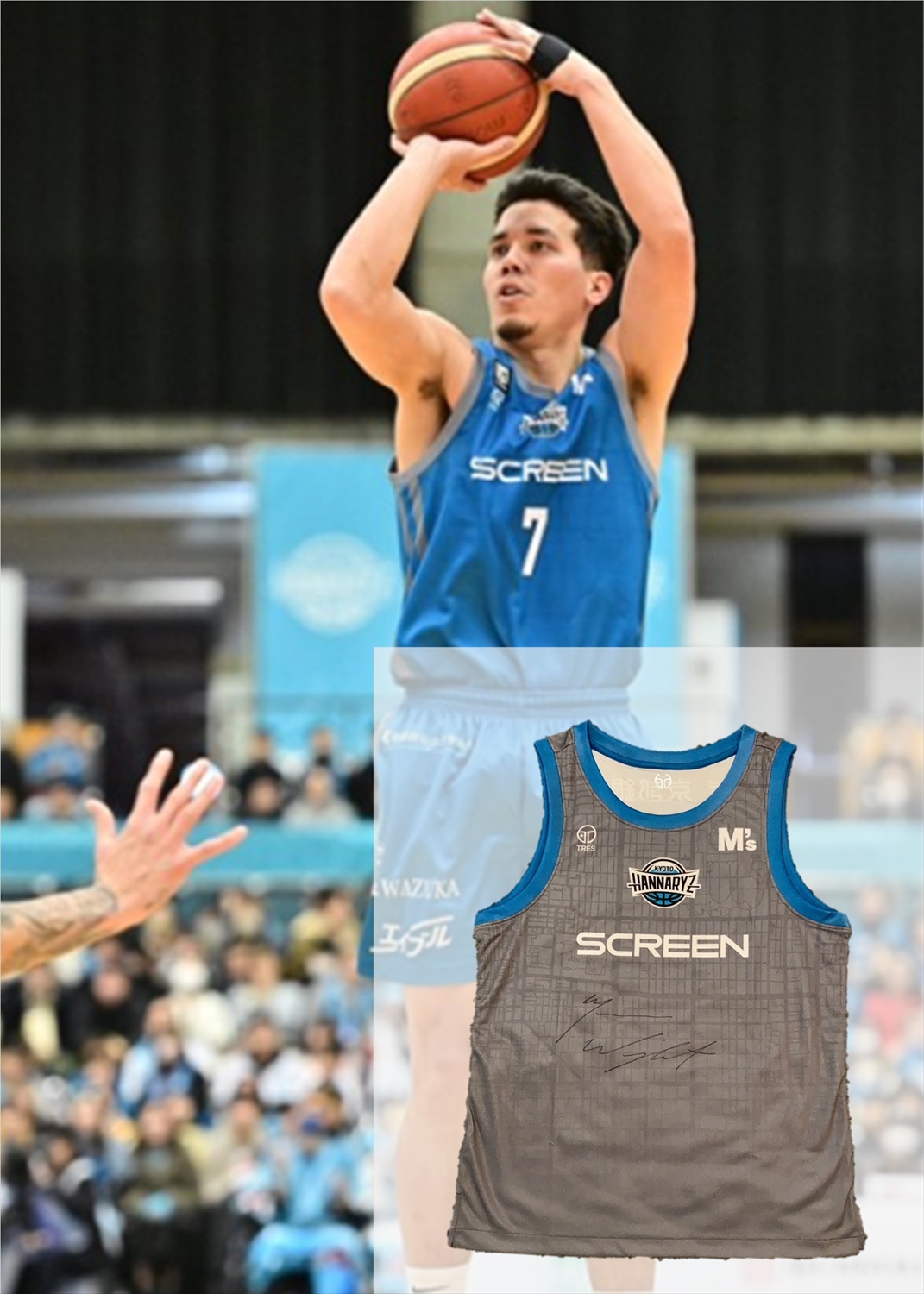 2023-2024シーズン　マシュー・ライトサイン入り実使用ユニフォーム HATTRICK（ハットトリック）-選手の想いをファンへ届ける公式