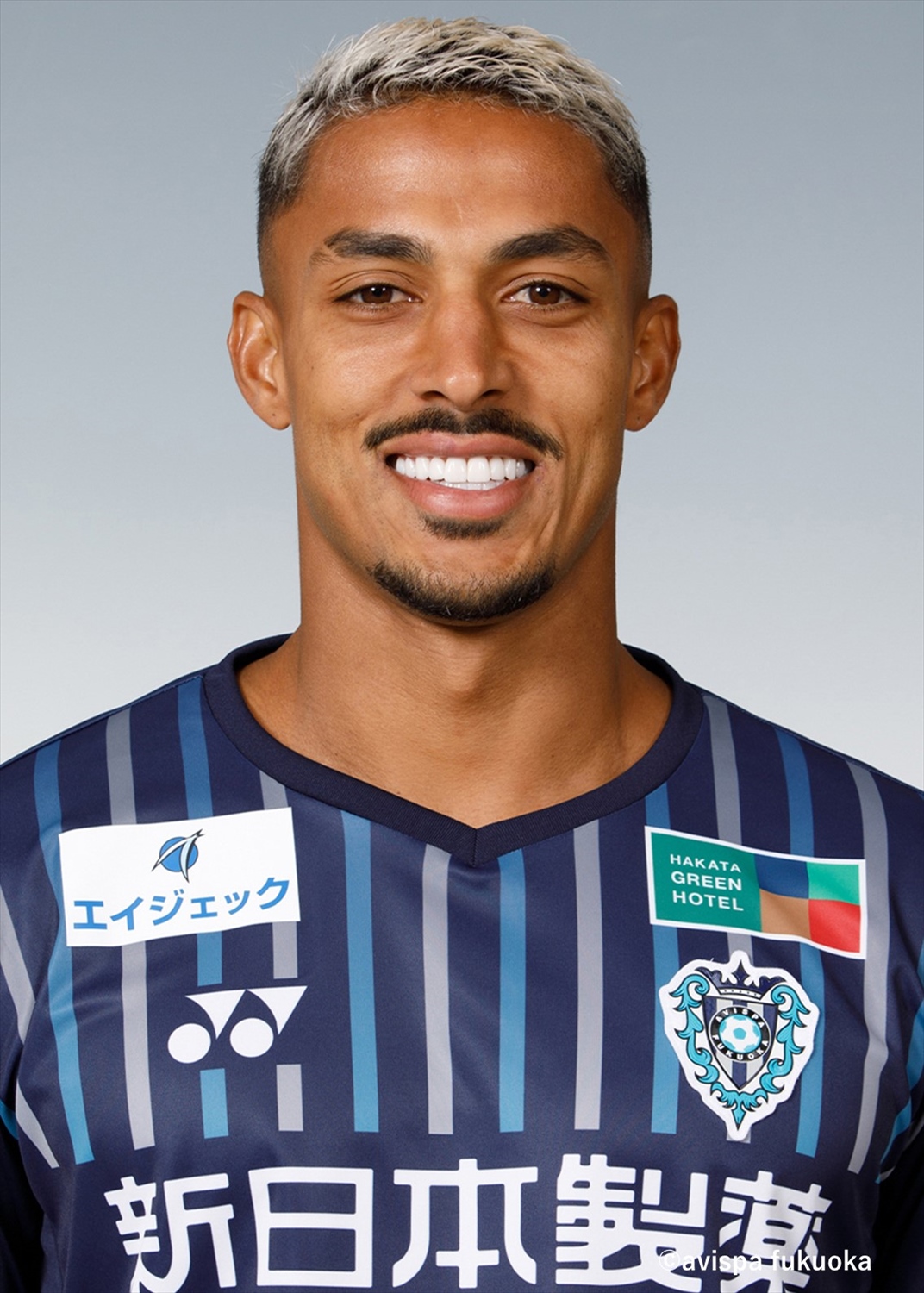 「直筆」IWASAKI選手 サイン入り 18番 Avispa Fukuoka 岩崎 悠人選手