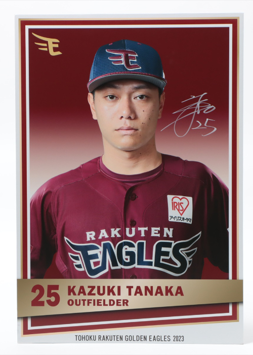 島内 宏明　楽天　　# 35 ユニフォーム　カード　スタメンパネル　指人形 HATTRICK（ハットトリック）-選手の想いをファンへ届ける公式