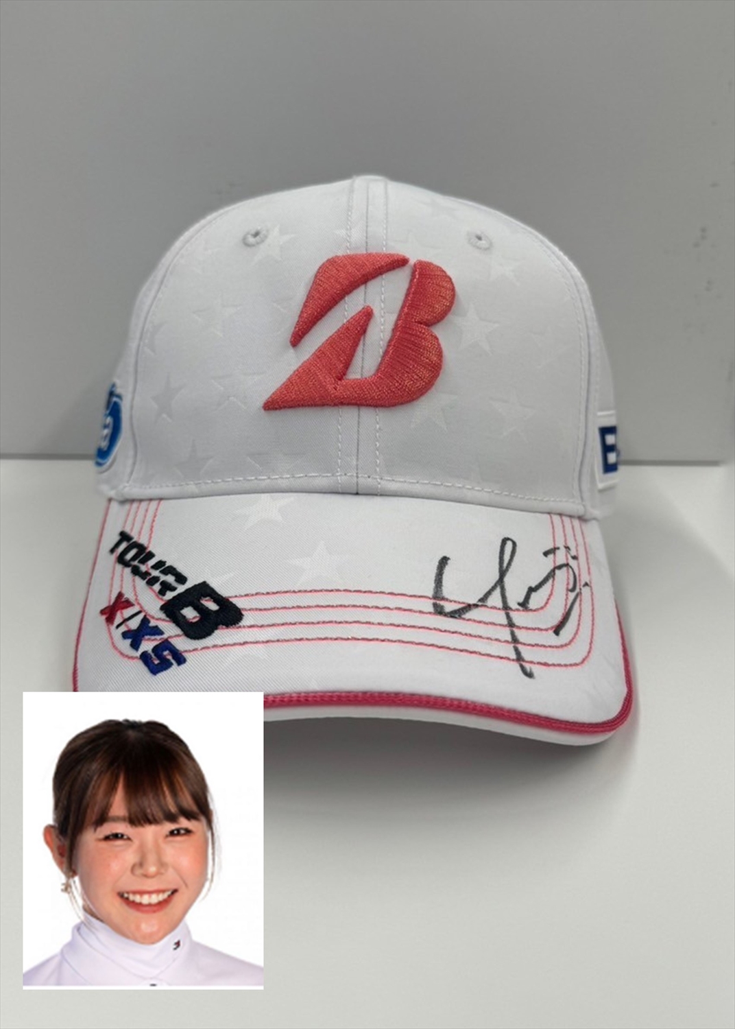 吉田優利さん　サイン入りキャップ HATTRICK（ハットトリック）-選手の想いをファンへ届ける公式