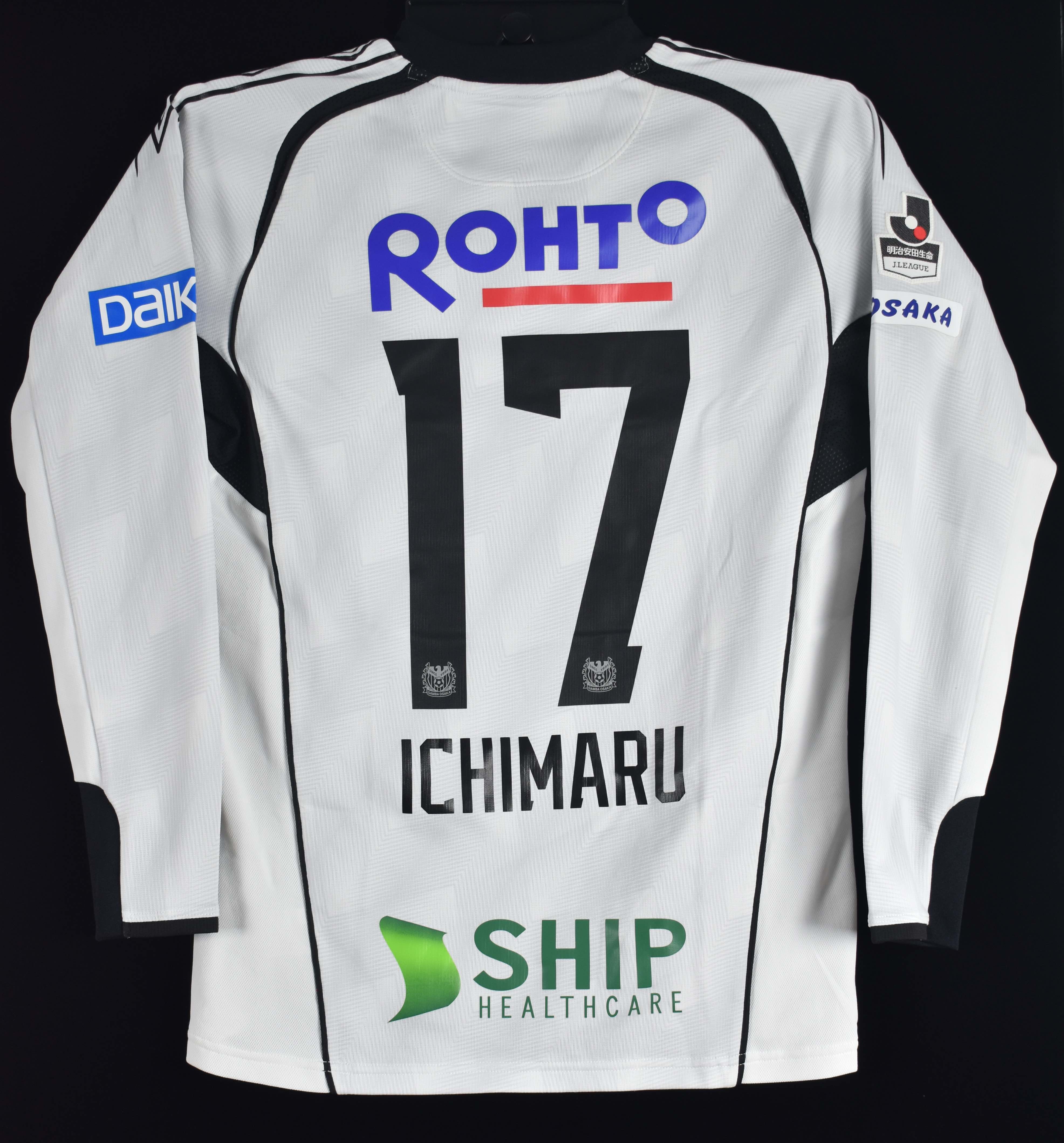 GAMBA OSAKA 44番 TAKAE選手 ユニフォーム　サイン入り１点物！ GAMBA OSAKA 44番 TAKAE選手 ユニフォーム サイン入り1点物