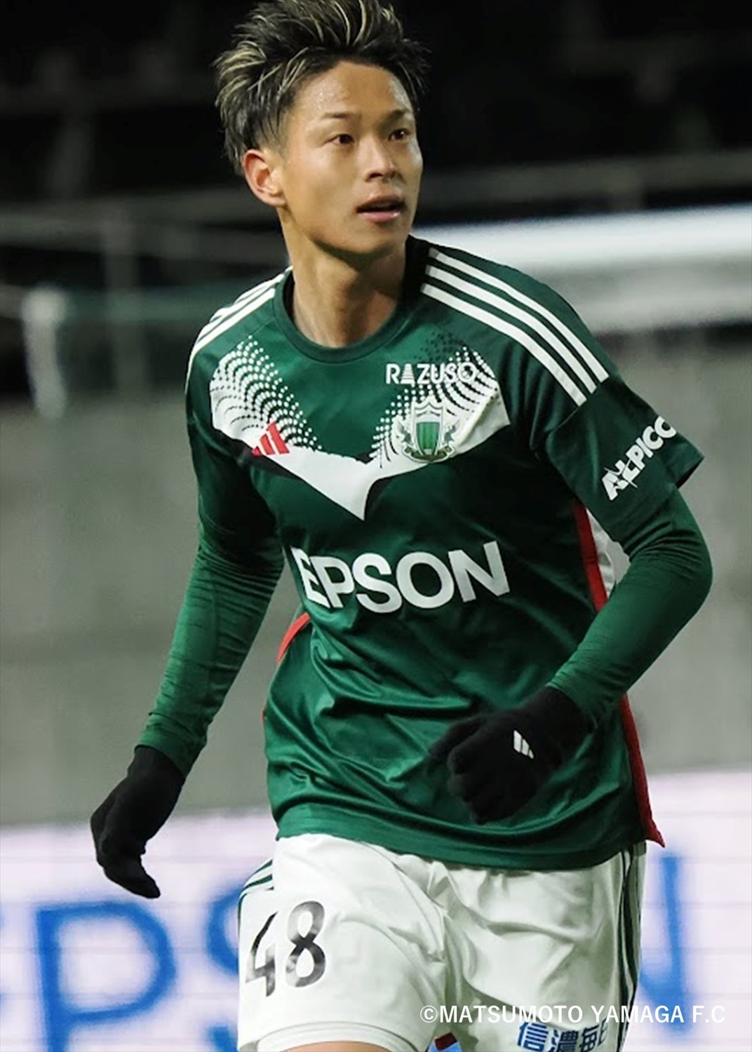 松本山雅 2024年トレーニングマッチユニフォーム 浅川隼人選手 実使用非売品 松本山雅 2024年トレーニングマッチユニフォーム 浅川隼人選手