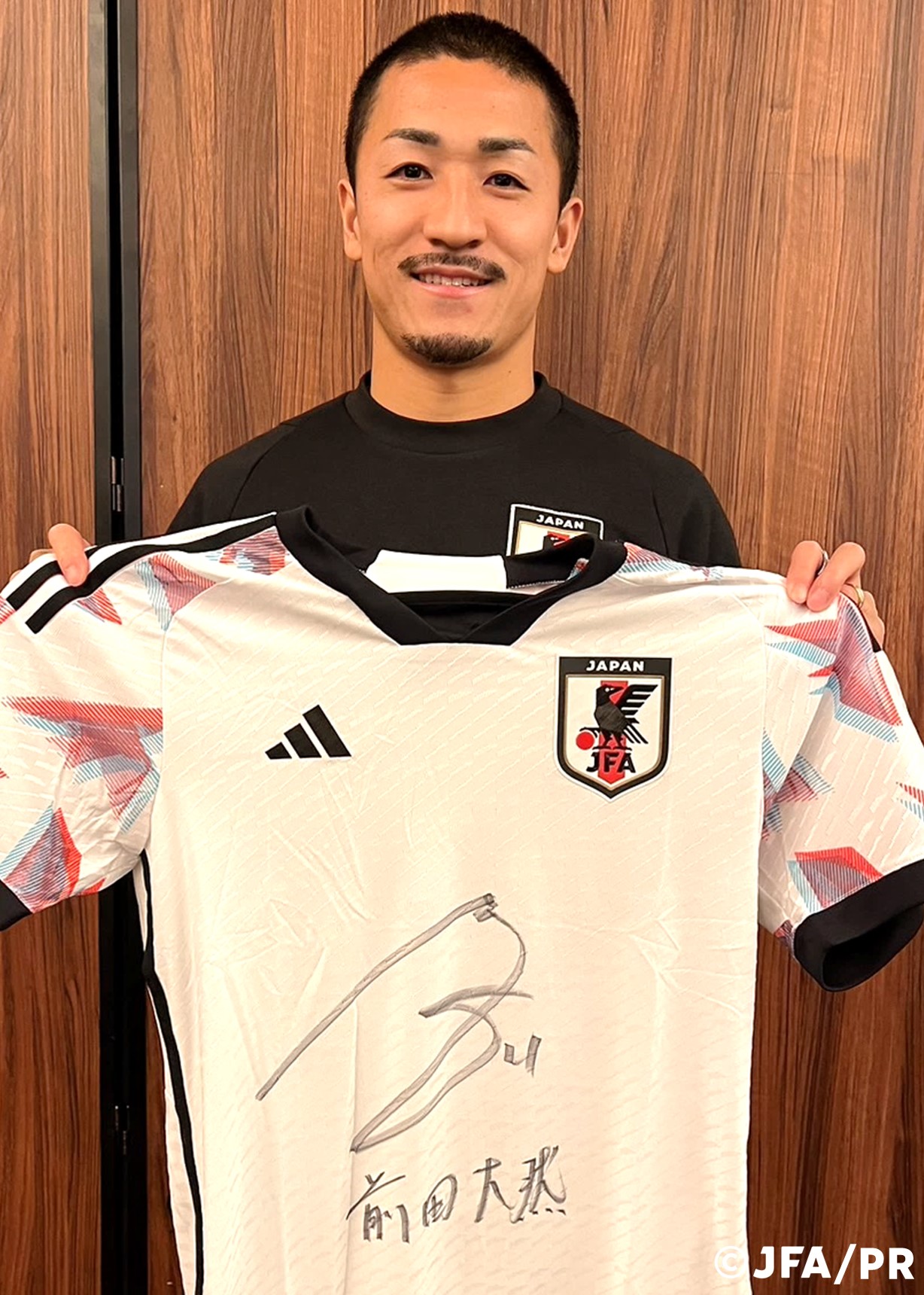 前田大然 直筆サインカード（⚽ EPOCH 2023 サッカー日本代表