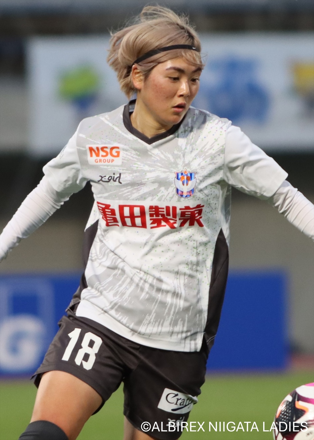 アルビレックス新潟レディース 18 石田千尋選手 ユニホーム 石田 千尋 - アルビレックス新潟レディース