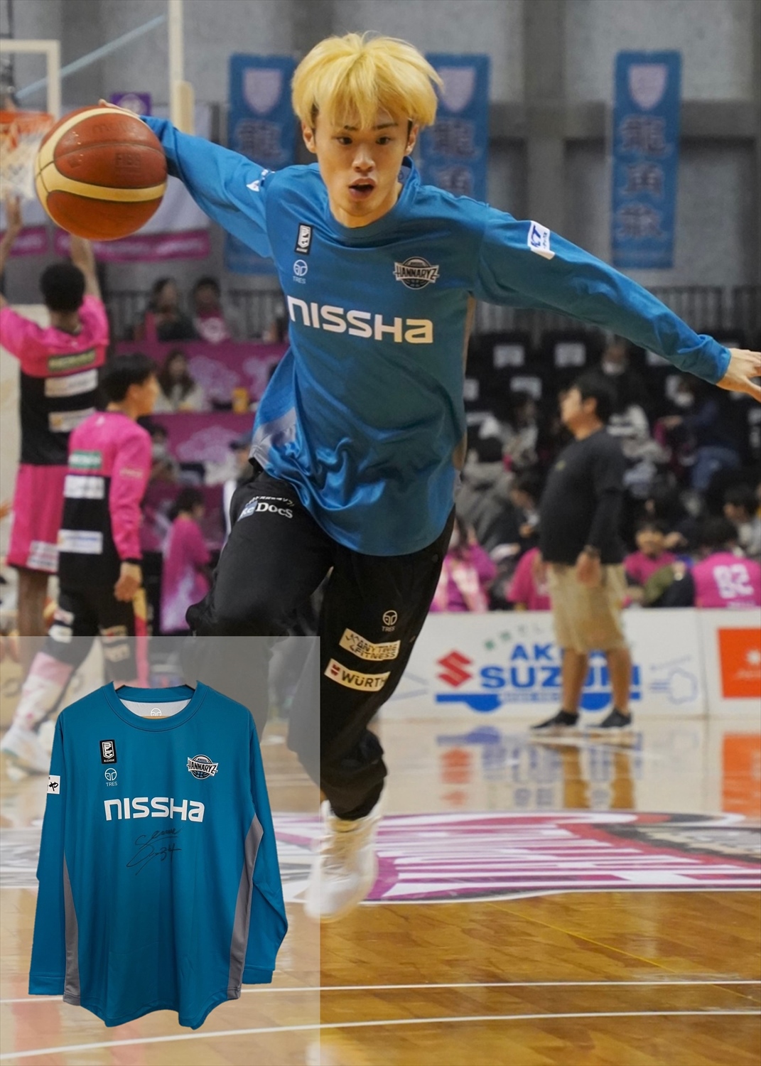 Chargers #23JAMMER直筆サイン入り実使用ユニフォーム 44 HATTRICK（ハットトリック）-選手の想いをファンへ届ける公式