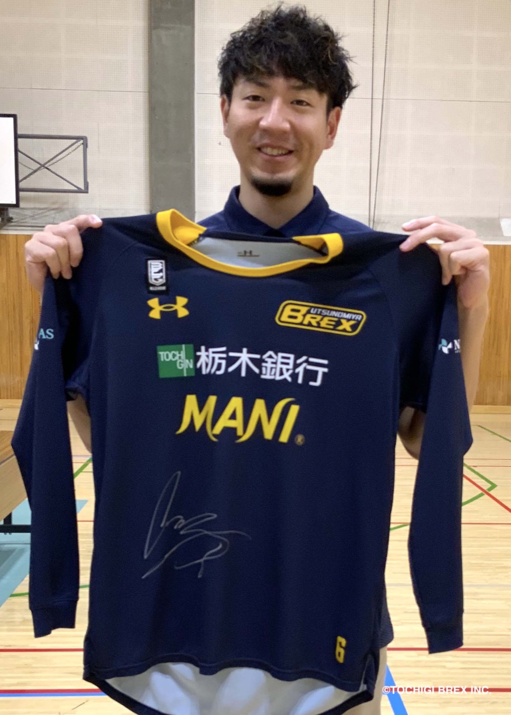 UTSUNOMIYA BREX HIEJIMA 6 サインTシャツ HATTRICK（ハットトリック）-挑戦者の想いをファンへ届ける公式