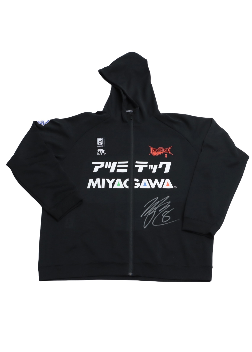 三遠ネオフェニックス　ベースボールTシャツ　サイン入り　XL HATTRICK（ハットトリック）-選手の想いをファンへ届ける公式