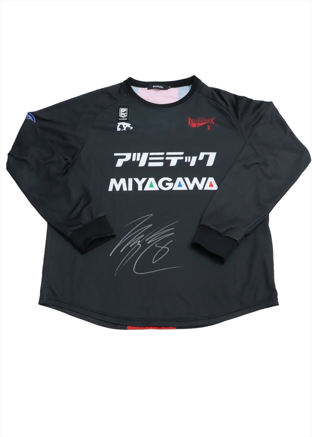 m*3様 三遠ネオフェニックスアウェーユニフォーム上下 10番山本選手サイン入り m*3様 三遠ネオフェニックスアウェーユニフォーム上下 10番山本
