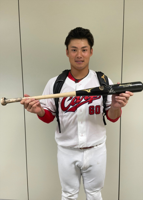 あさつあ様専用‼️！広島カープ田村選手木製バット！！