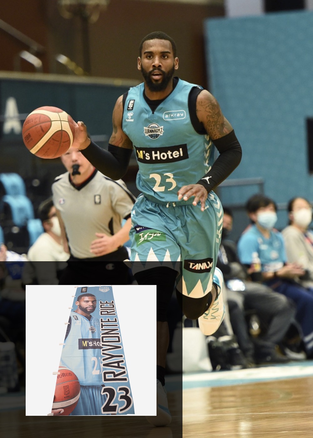京都ハンナリーズ　サインボール 京都ハンナリーズパートナー企業と共同でボール寄贈プロジェクト