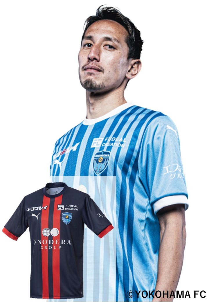 横浜FC ユニフォーム　ゲームシャツ　サイン入り　サッカー　アウェイ　M YOKOHAMA FC ONLINE STORE | 横浜FC・公式オンラインストア