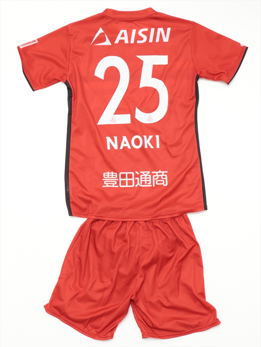 【新品未開封】名古屋グランパス 前田直輝 ユニフォーム XL HATTRICK（ハットトリック）-選手の想いをファンへ届ける公式
