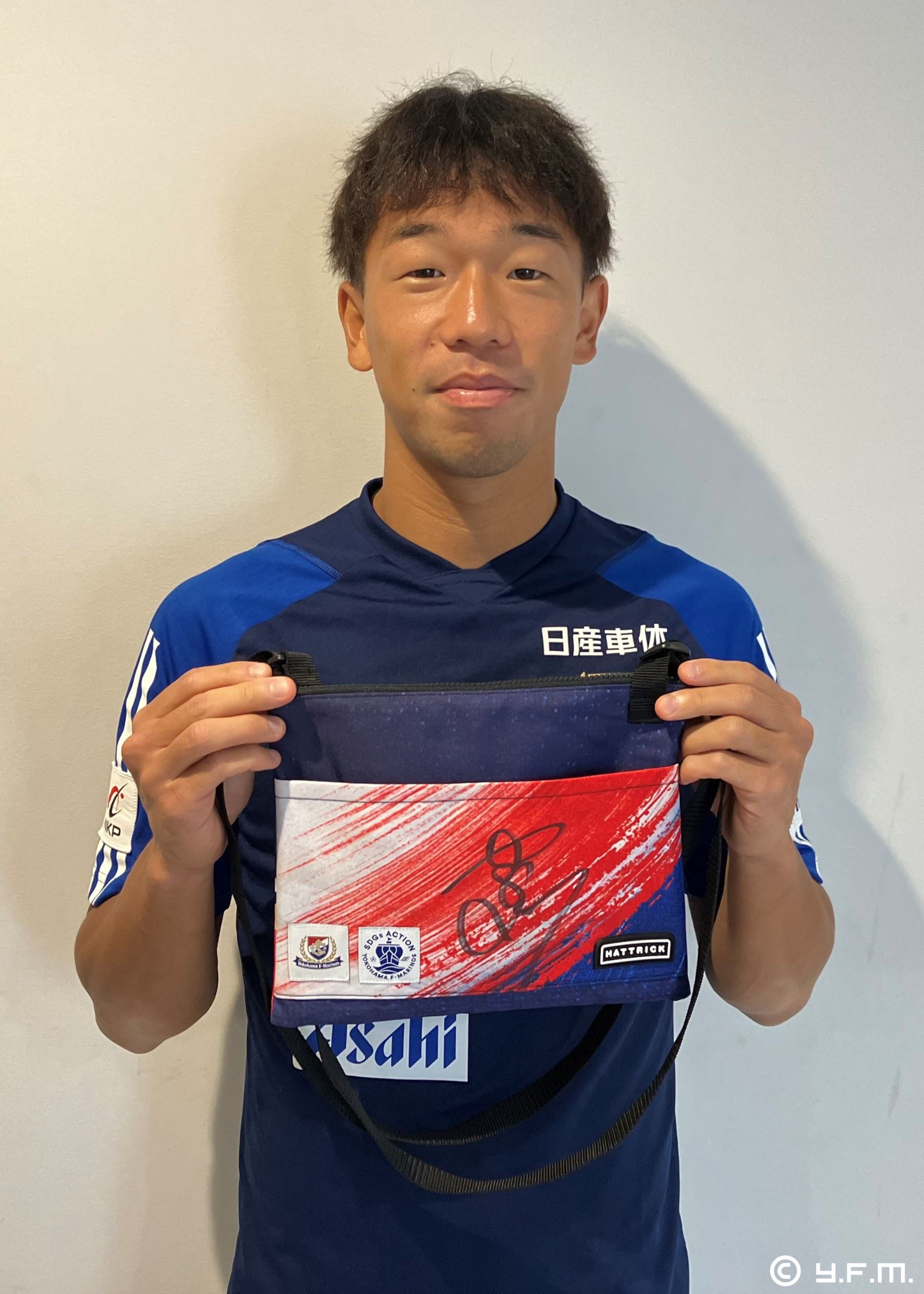 横浜F・マリノス 喜田拓也 サイン入りユニフォーム（前後直筆サイン） 横浜F・マリノス 喜田拓也 サイン入りユニフォーム（前後直筆