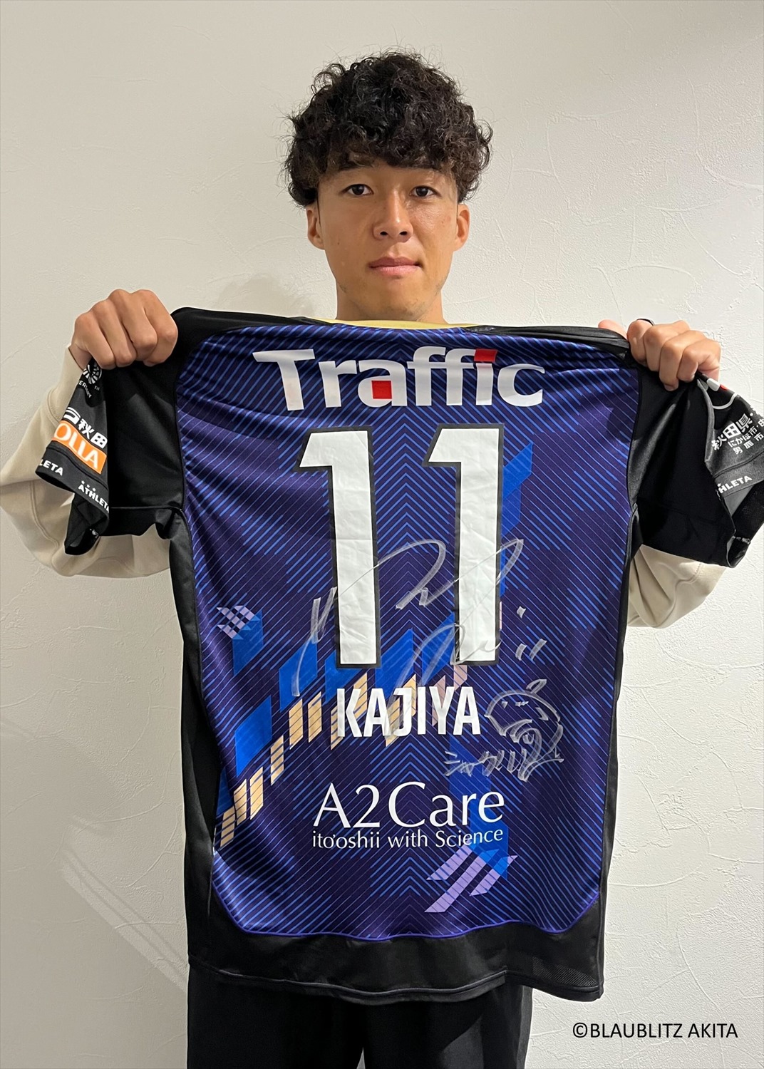 新品未使用に近い　ブラウブリッツ秋田 15周年記念ユニフォーム　キーパー　gk HATTRICK（ハットトリック）-選手の想いをファンへ届ける公式