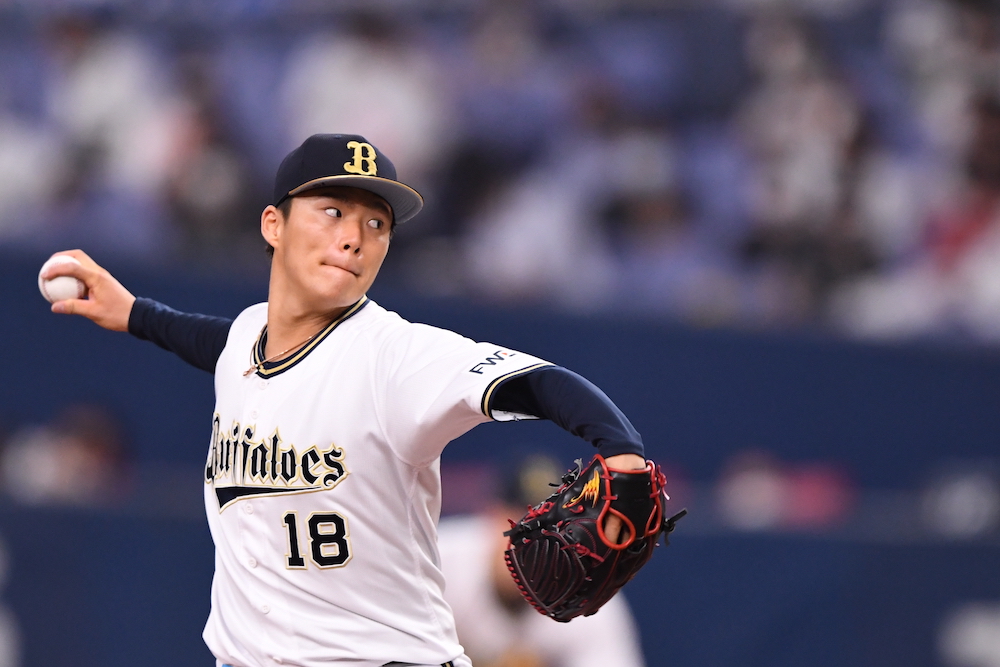 山岡投手　直筆サイン入りのぼり 山岡投手直筆サイン入りのぼり